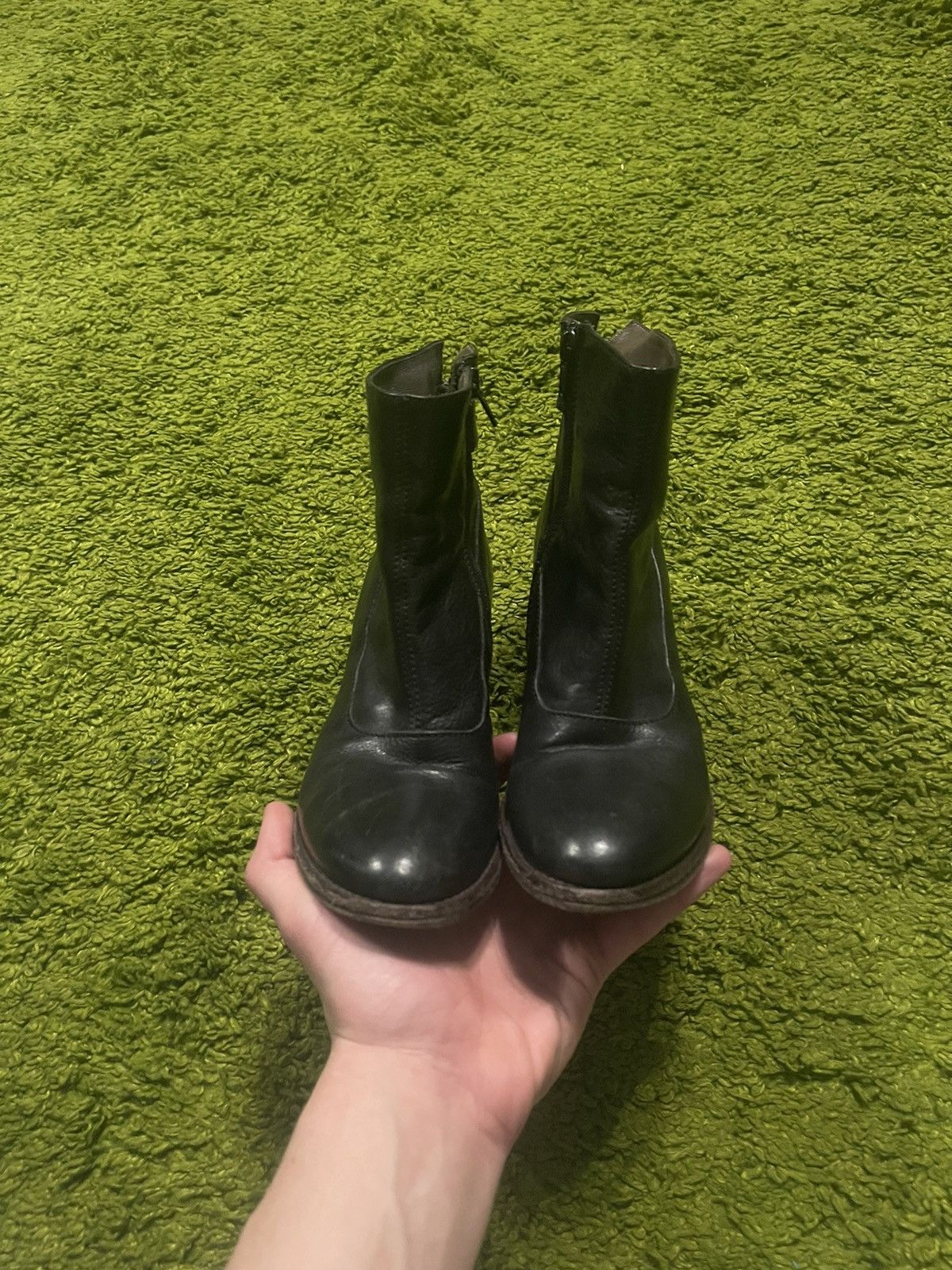 Designer × MoMA Moma avant garde real leather heels boots Size US 5.5 / IT 35.5 - 5 Thumbnail