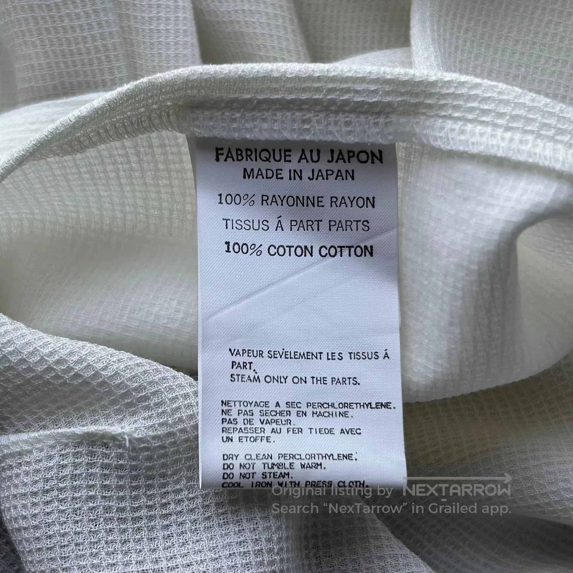 Yohji Yamamoto Yohji Yamamoto Velvet Reconstructed White Jacket. Size US M / EU 48-50 / 2 - 7 Thumbnail