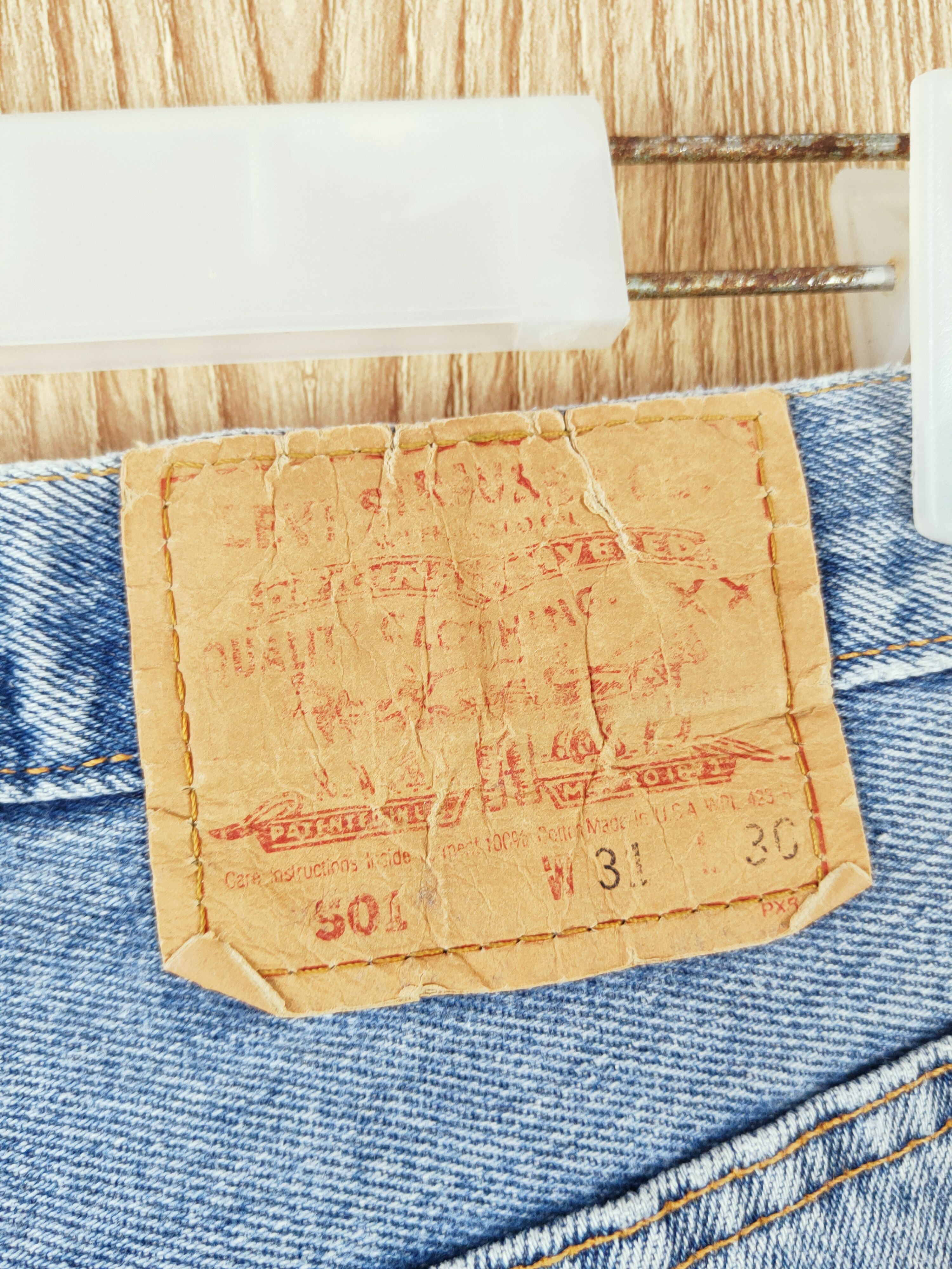 Levi's Levi's Blue Distressed Ripped Jeans #W781 Size US 31 - 10 Thumbnail