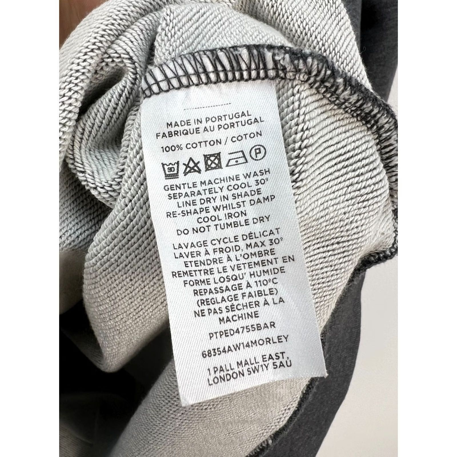 Orlebar Brown Orlebar Brown Sweatshirt Crew Neck Gray Size M Mens Pullover Long Sleeve Cotton Logo Regular Fit Size US M / EU 48-50 / 2 - 6 Thumbnail