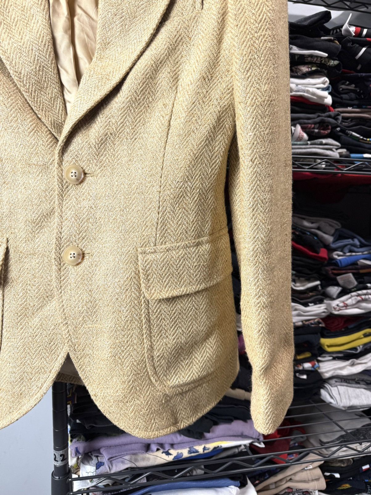 Ralph Lauren Wmns Ralph Lauren Linen Blazer Jacket RRL Size S / US 4 / IT 40 - 4 Thumbnail