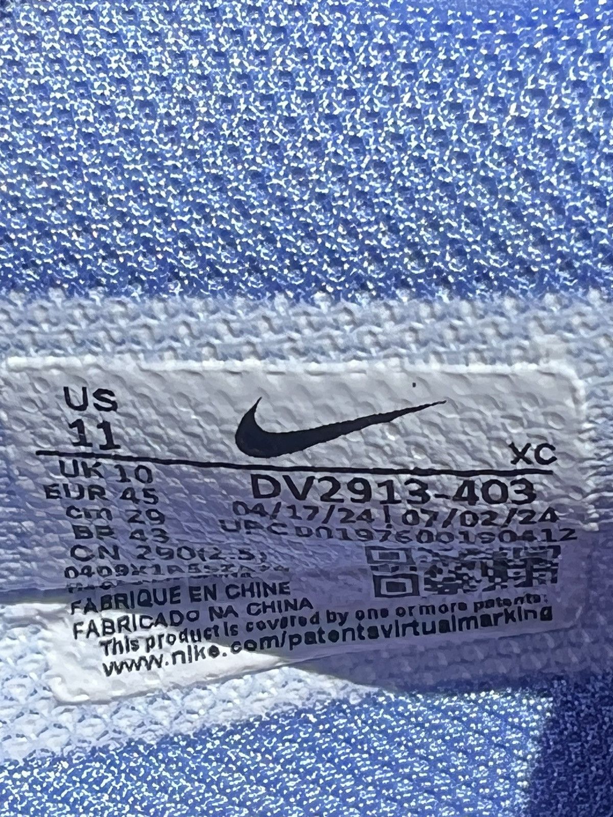 Nike NEW Nike size 11 Mens Zoom GT Cut 3 Royal 2024 Basketball Size US 11 / EU 44 - 13 Thumbnail