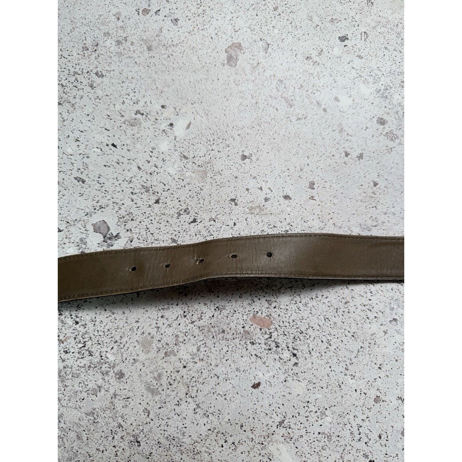 DKNY DKNY Monogram Logo Brown Belt Size S Size ONE SIZE - 9 Thumbnail