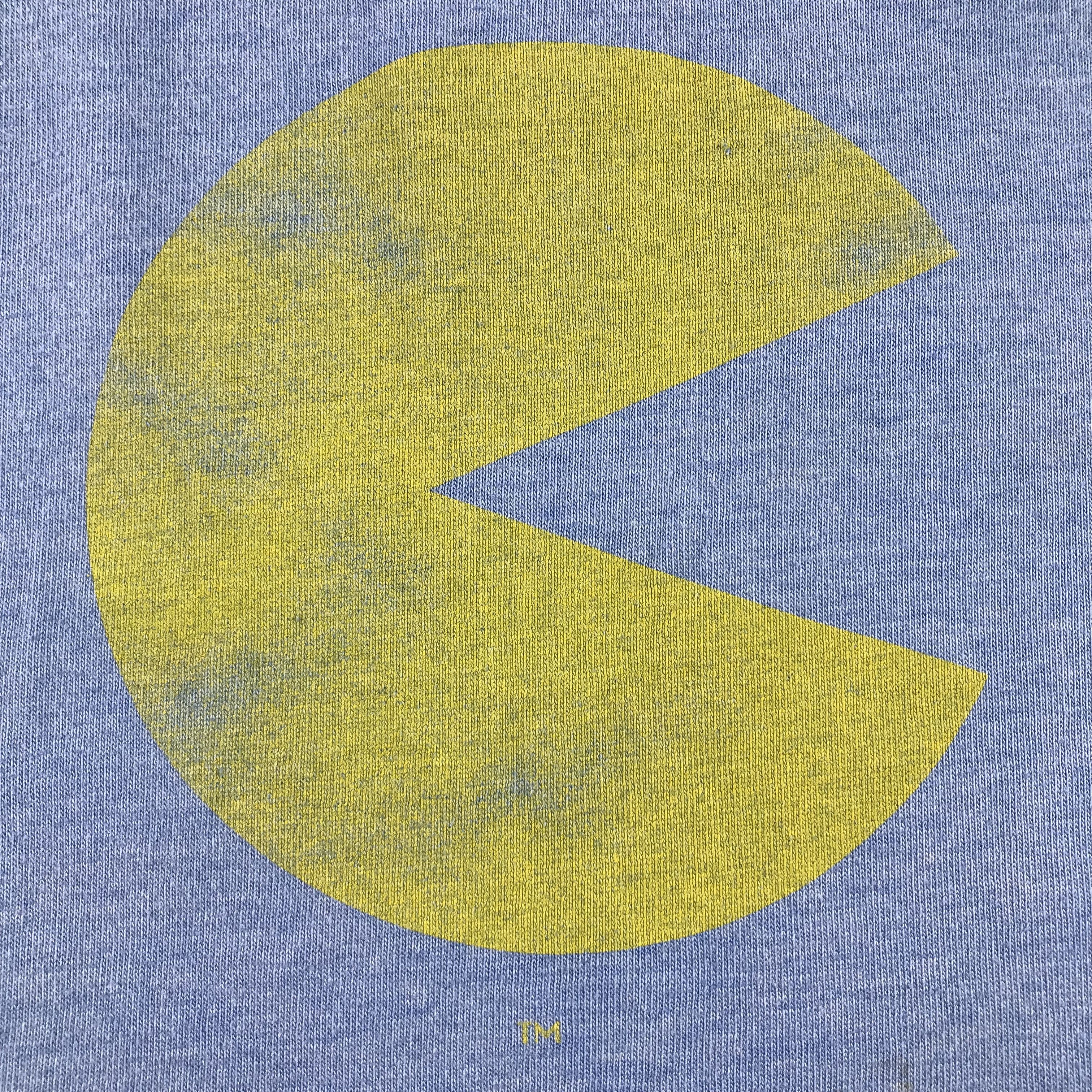 Giant Vintage 90s Pac Man Ringer T Shirt Size US XL / EU 56 / 4 - 3 Thumbnail
