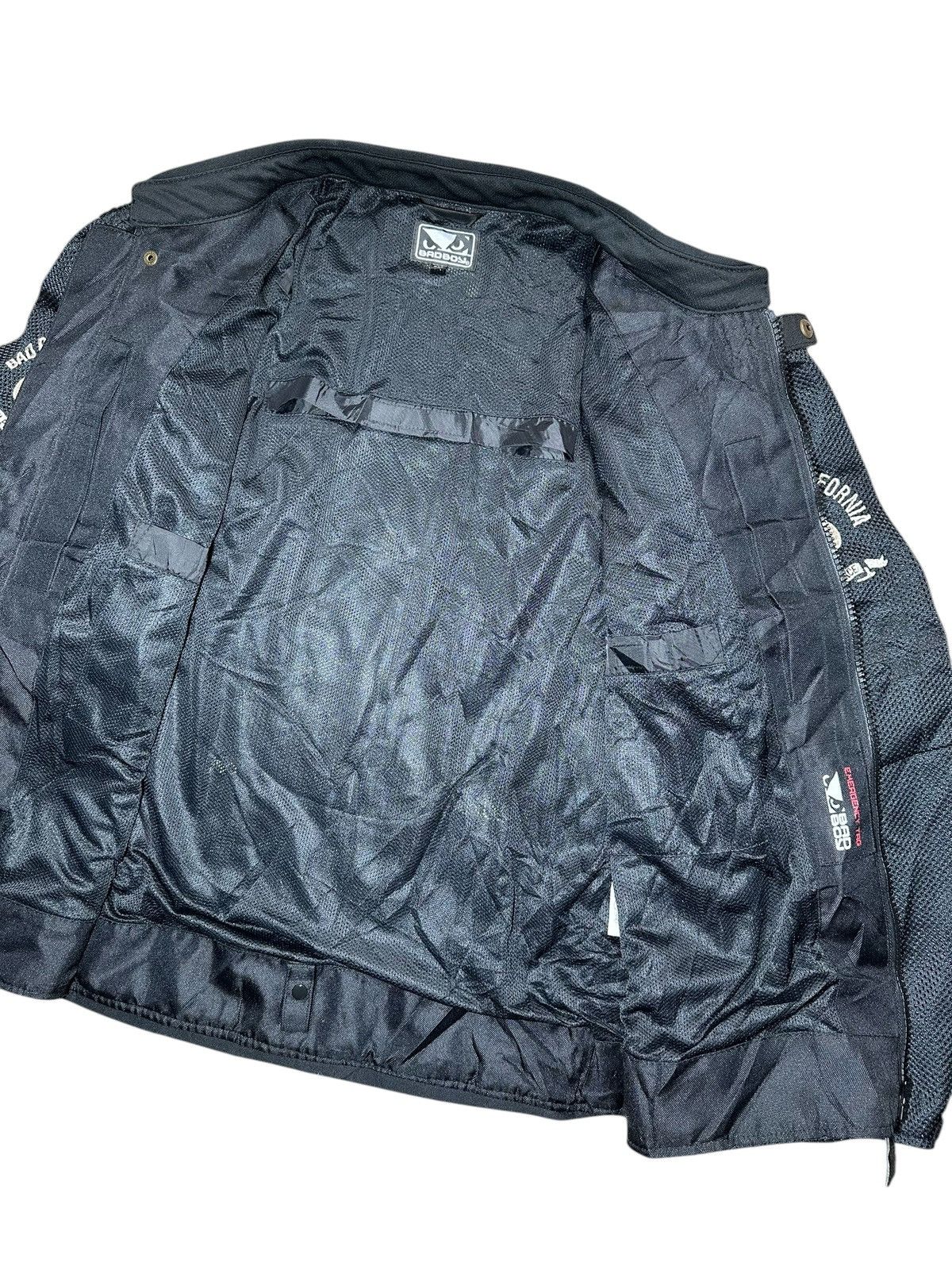 Vintage Bad Boy California black mesh motorcycle riding jacket Size US L / EU 52-54 / 3 - 9 Thumbnail