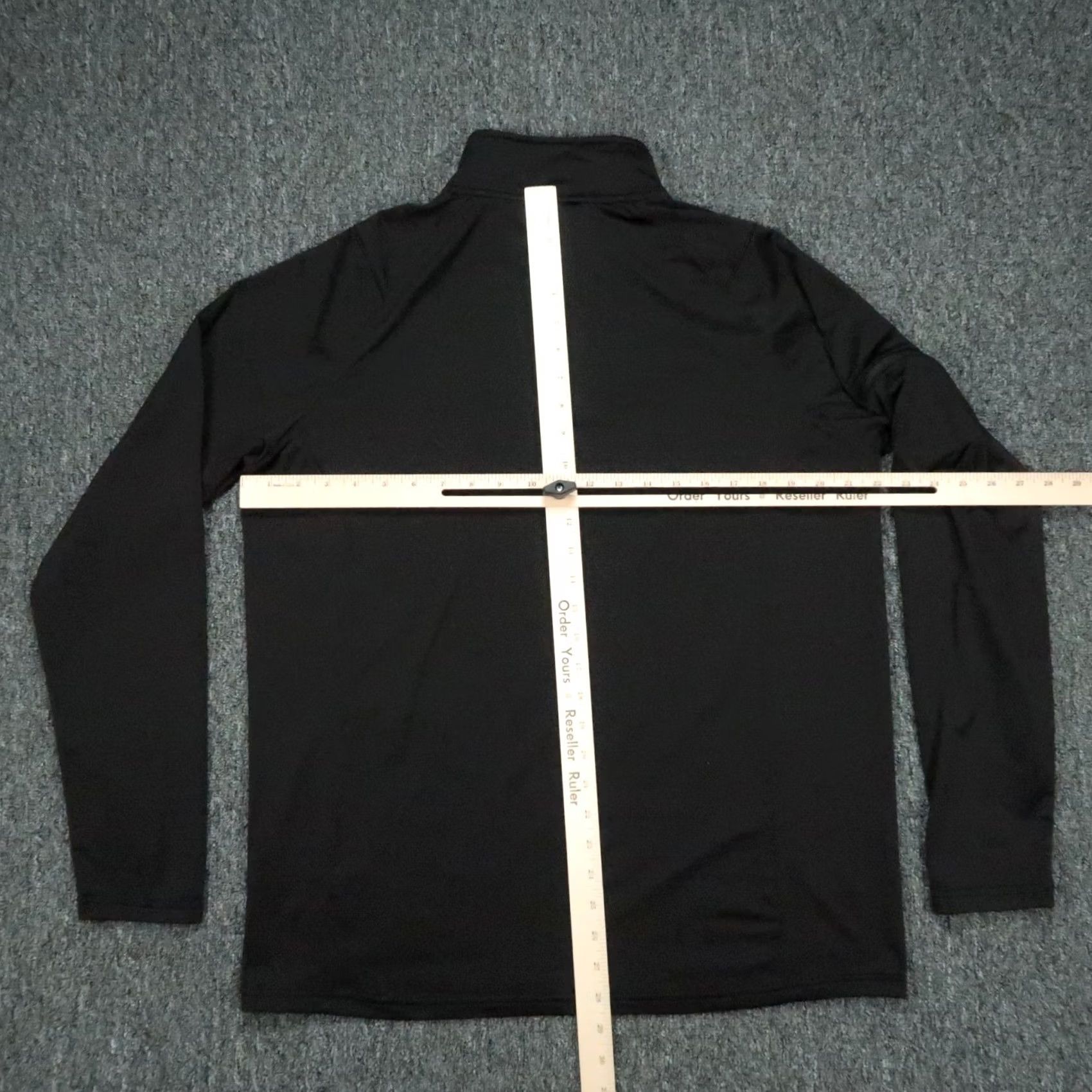 Vintage UNRL Pullover Mens L Black Quarter Zip Performance Elite Line Stretch Envy Shirt Size US L / EU 52-54 / 3 - 6 Thumbnail