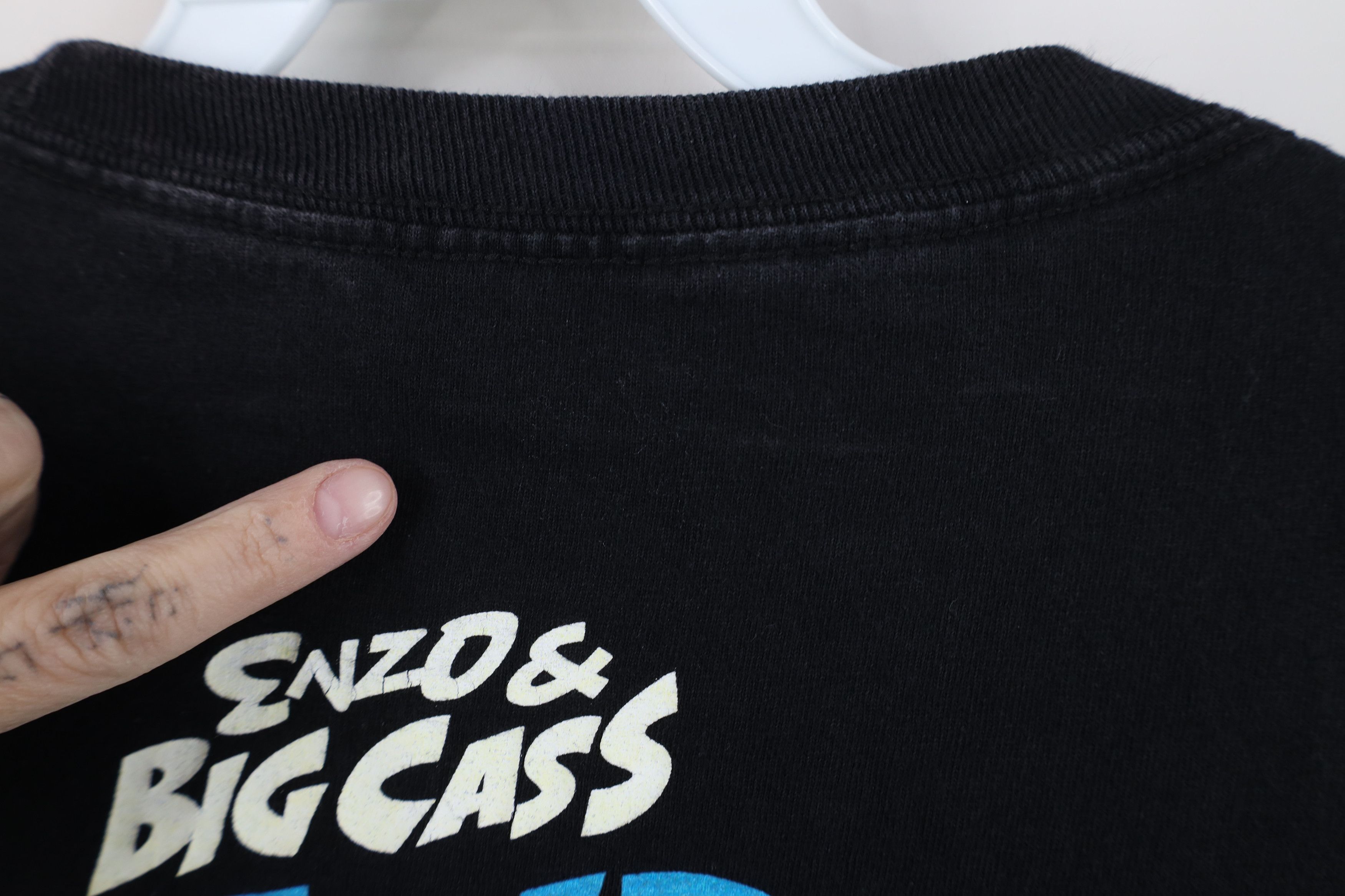 Vintage Vintage WWE Enzo and Big Cass Wrestling T-Shirt Black Size US L / EU 52-54 / 3 - 10 Thumbnail