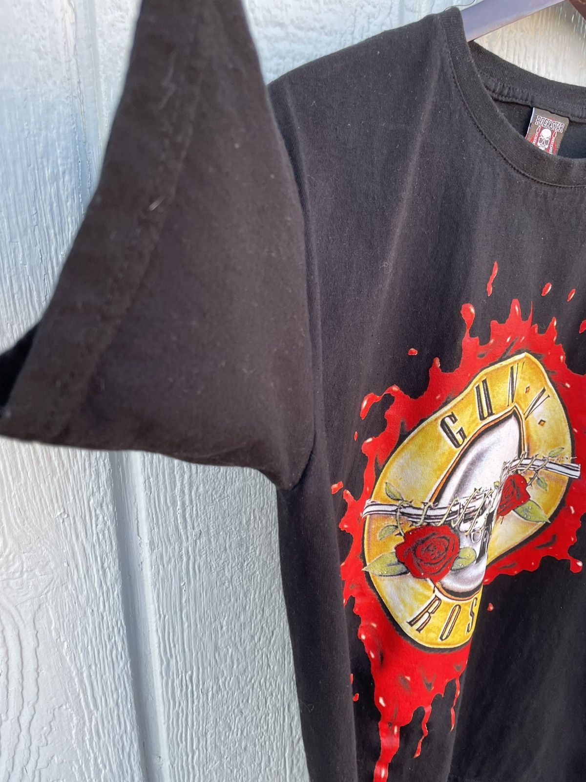 Other Vintage 90s Guns & Roses Band Bootleg XL Black T-shirt Size US XL / EU 56 / 4 - 4 Thumbnail