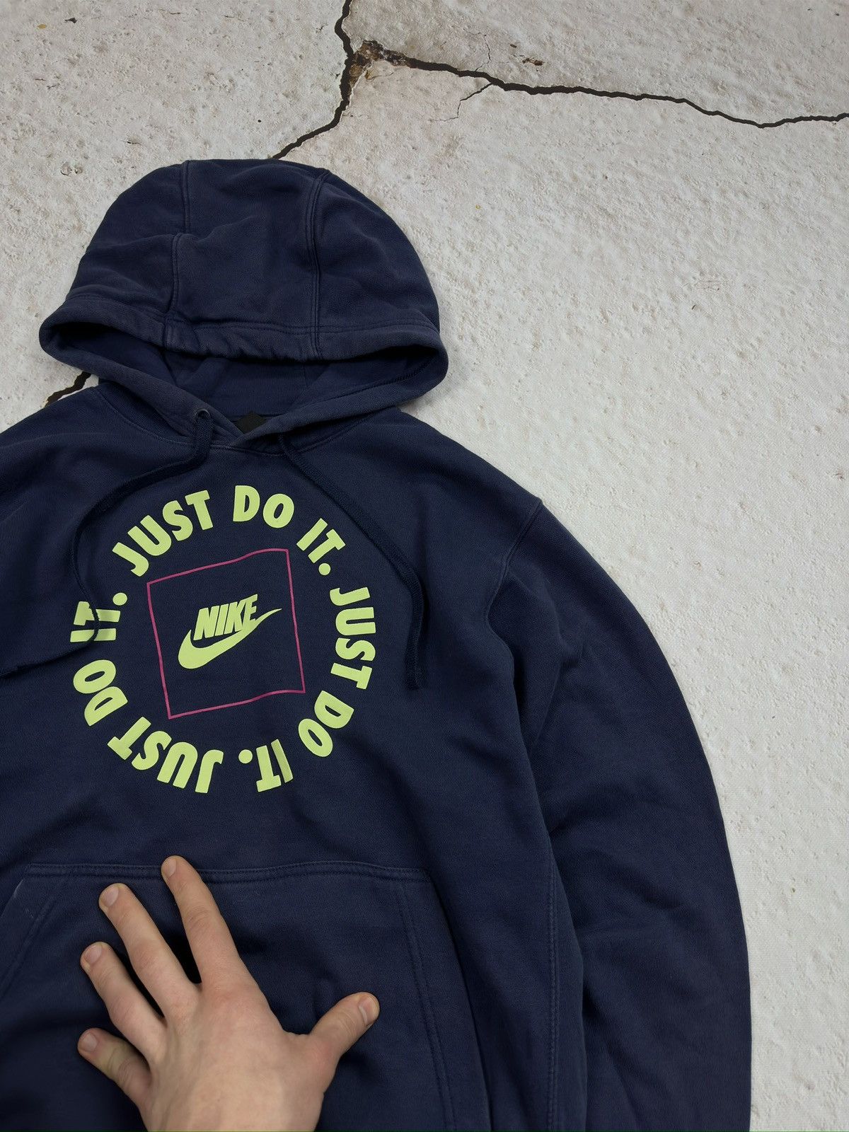 Other Vintage Nike Y2K avantgarde streetwear hoodie Size US S / EU 44-46 / 1 - 2 Thumbnail