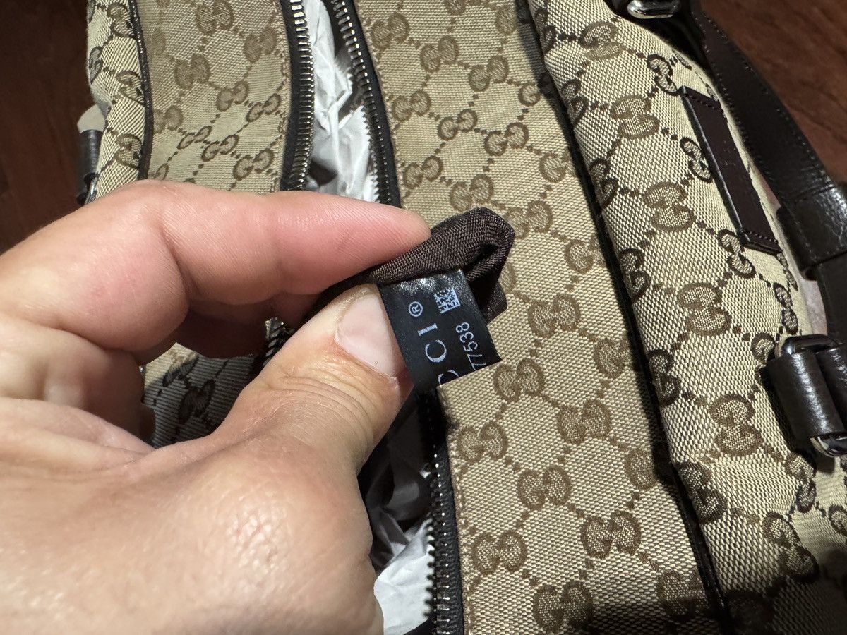 Gucci Gucci Boston GG Large Duffle Bag Beige Size ONE SIZE - 10 Thumbnail