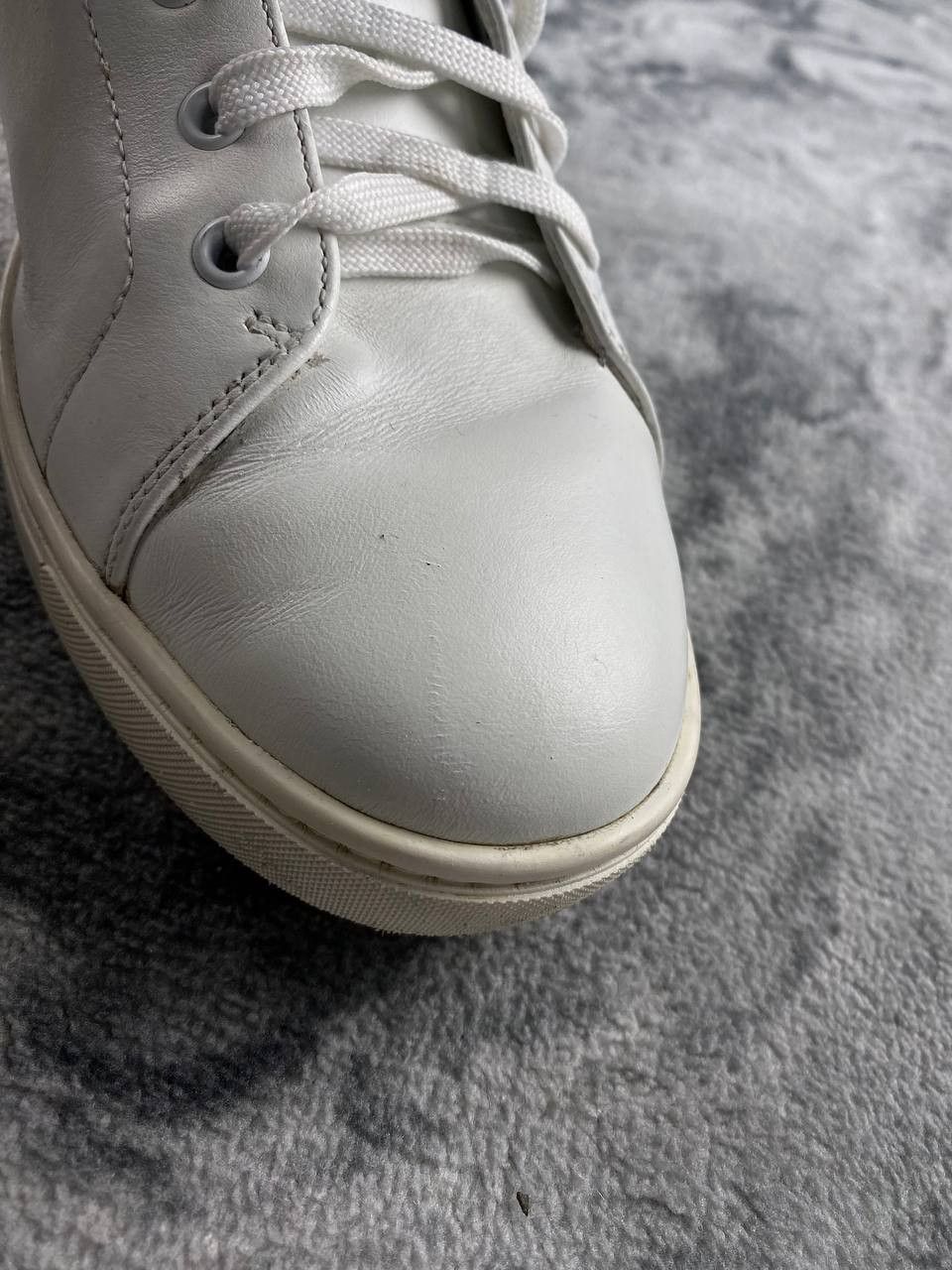 Dolce & Gabbana Dolce & Gabbana Leather Sneakers Men Size 9 White Size US 9 / EU 42 - 14 Thumbnail