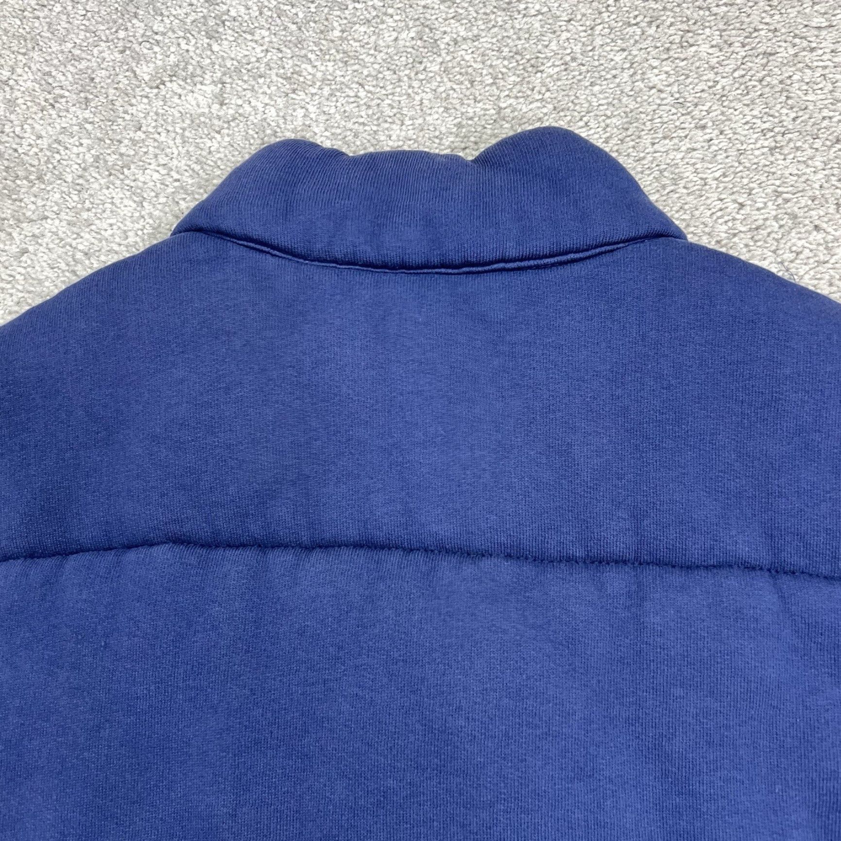 Ralph Lauren VINTAGE Polo Ralph Lauren Insulated Puffer Vest Mens Large Full Zip Navy Blue Flaw Button Size US L / EU 52-54 / 3 - 6 Thumbnail