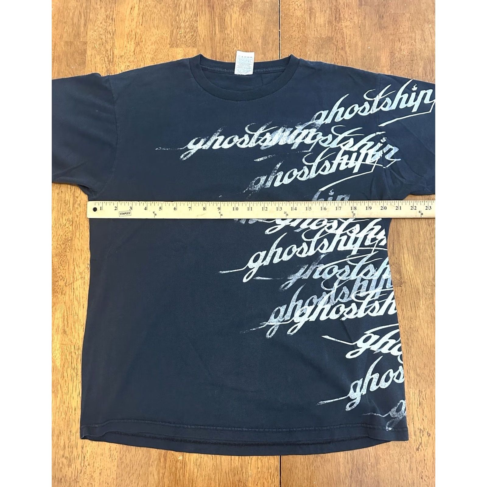 Fruit Of The Loom VINTAGE Ghost Ship Horror Movie Promo T Shirt Large Y2K Halloween Rare Black Fruit of the Loom 2000's Horror Mens Size US L / EU 52-54 / 3 - 6 Thumbnail