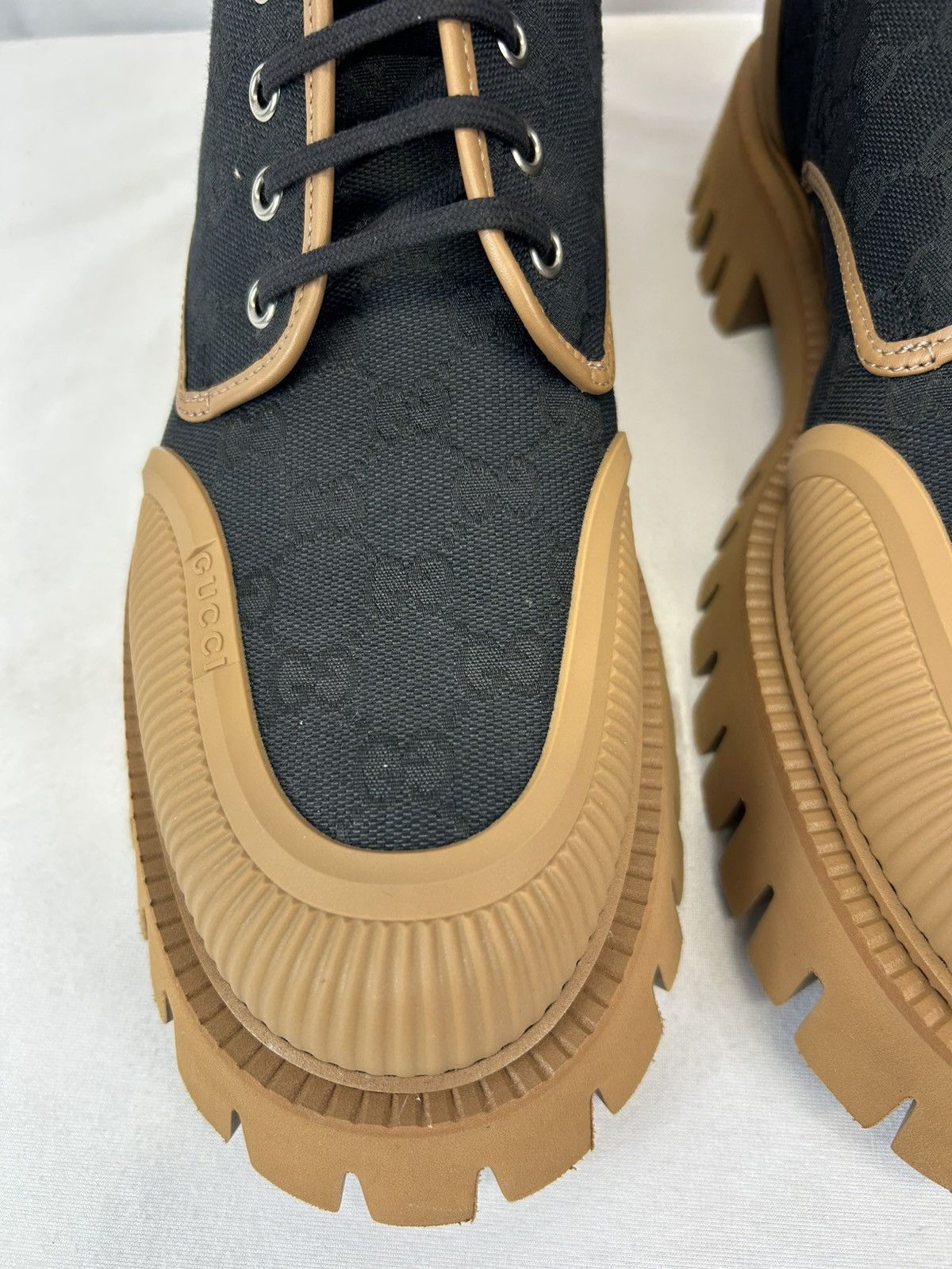 Gucci Gucci GG Canvas Boots Size US 11 / EU 44 - 7 Thumbnail