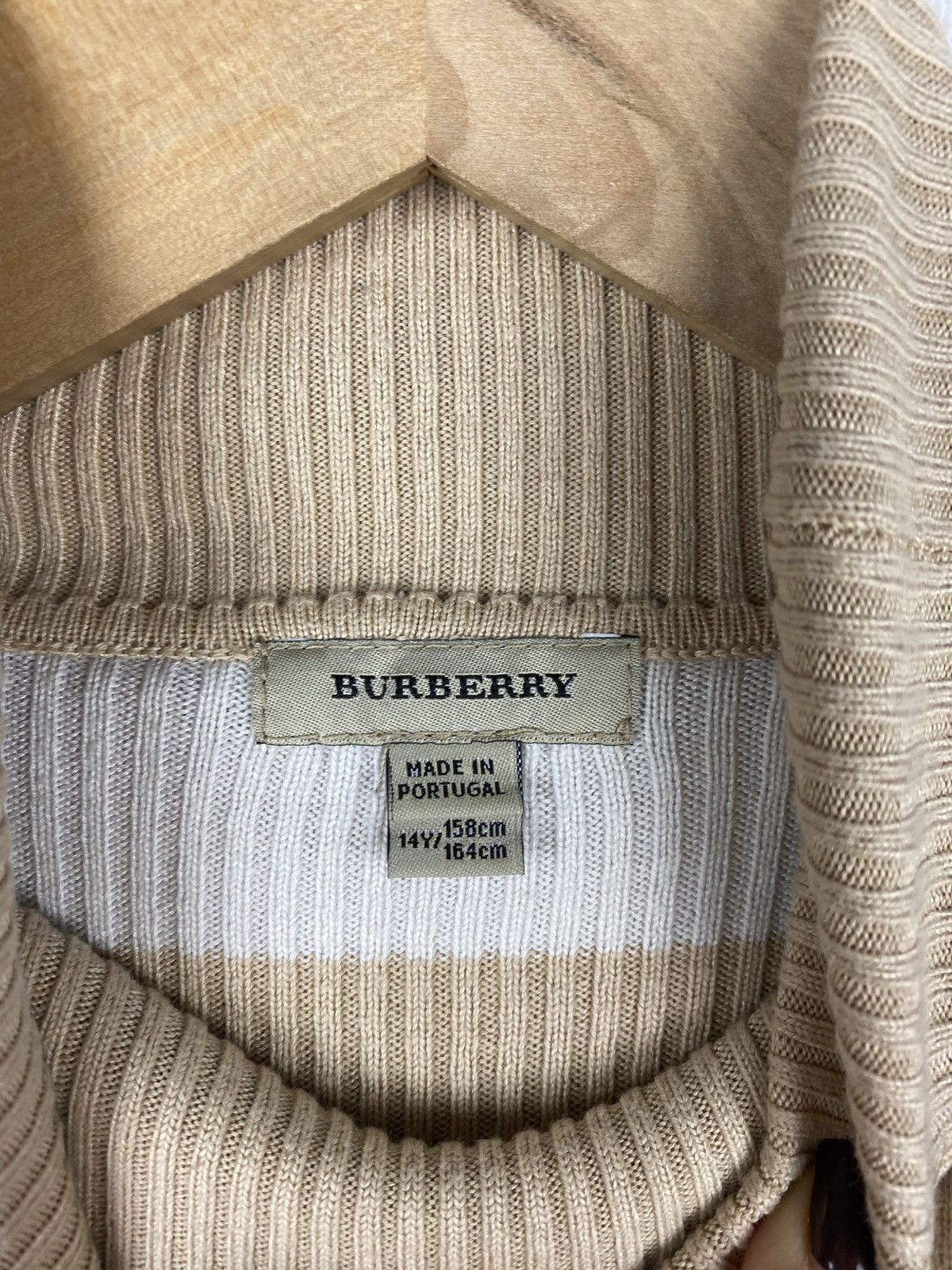 Burberry Burberry ladies teens turtleneck striped sweater pullover Size XS / US 0-2 / IT 36-38 - 11 Thumbnail