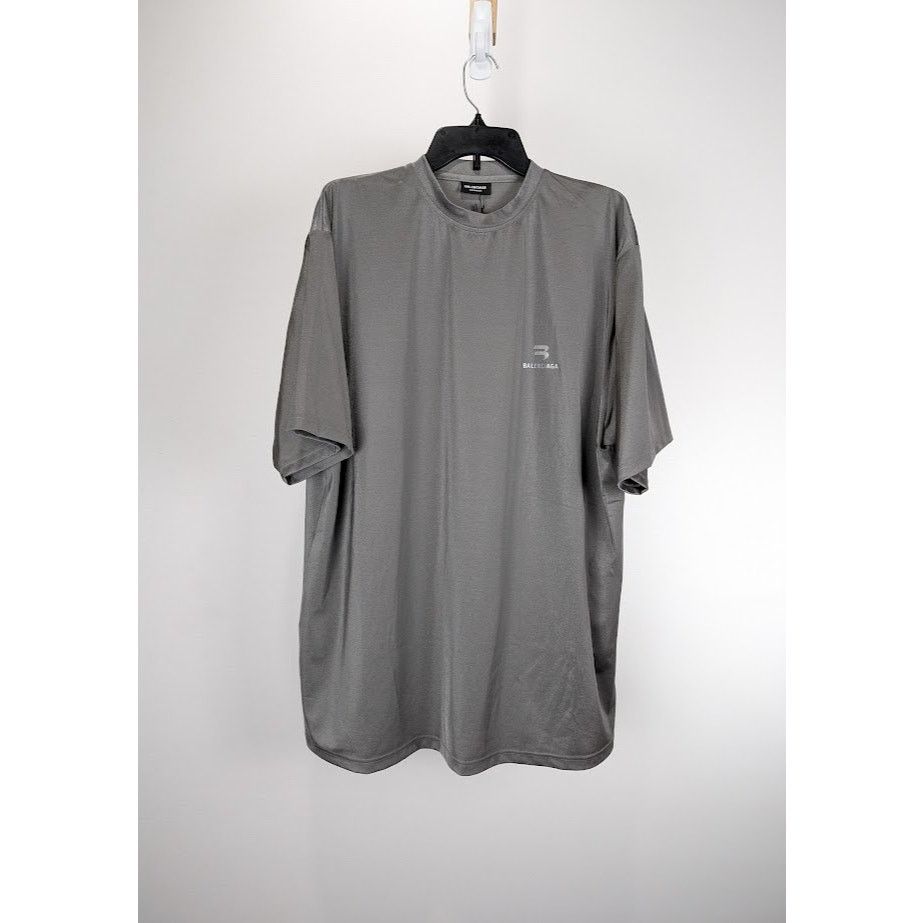 Balenciaga o1rshd1 Swim T-Shirt in Dark Grey Size US L / EU 52-54 / 3 - 2 Thumbnail