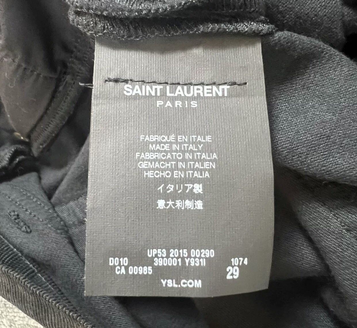 Saint Laurent Paris Saint Laurent slp15fwD02 Corduroy Jeans2412-Nextarrow Size US 29 - 4 Thumbnail