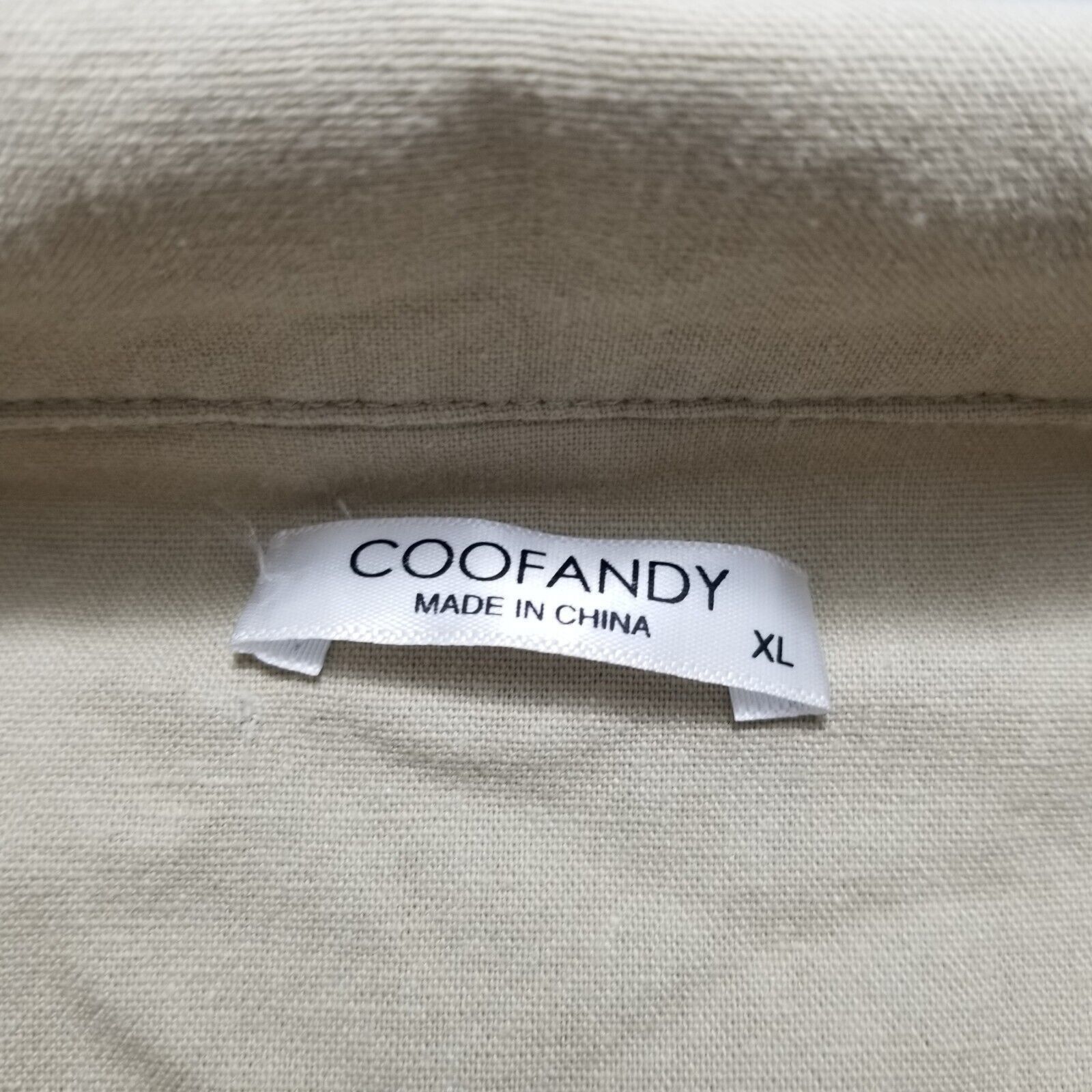 Other Coofandy Shirt Mens XL Button Up Short Sleeve Cotton Blend Size US XL / EU 56 / 4 - 6 Thumbnail
