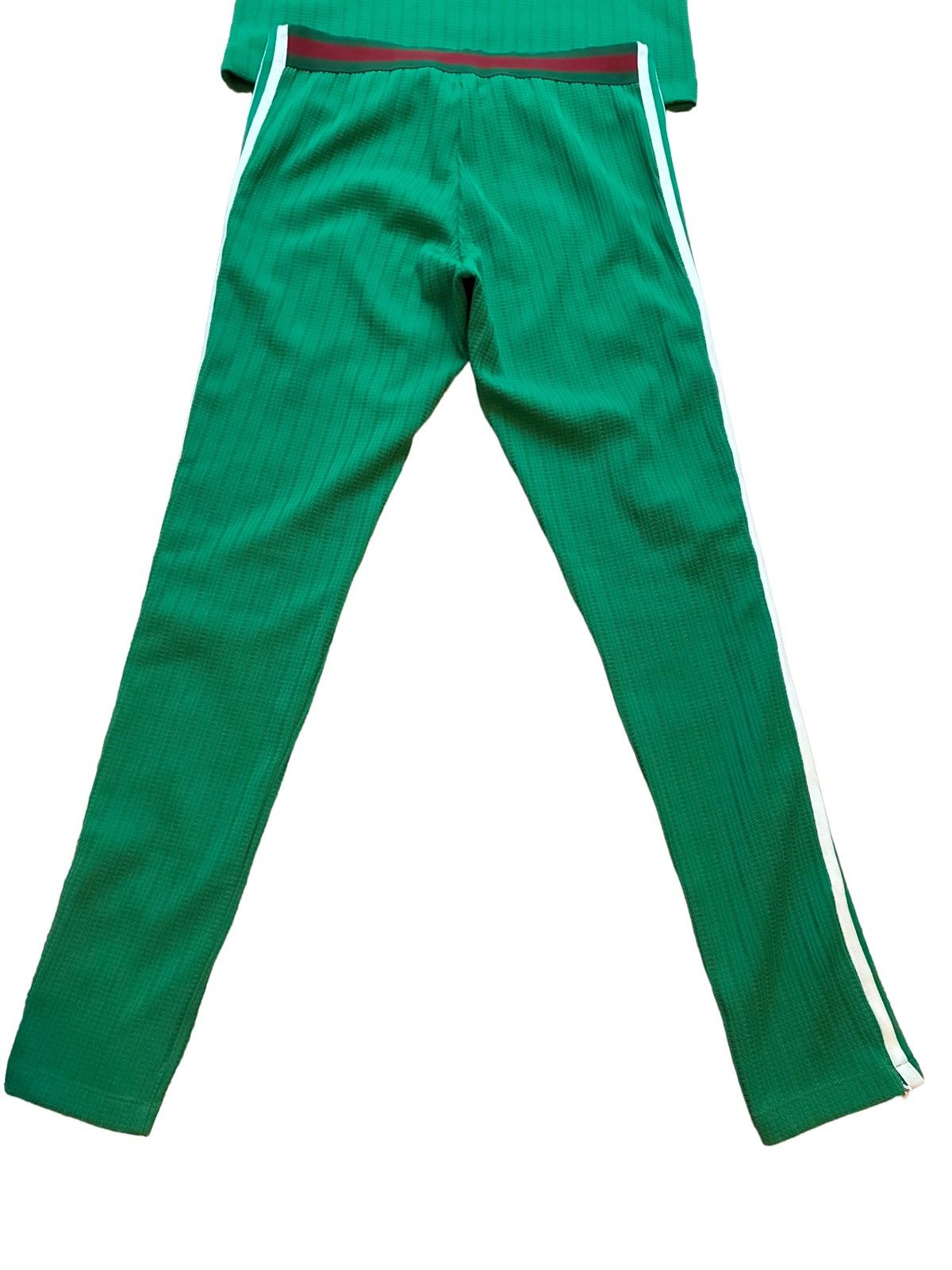 Adidas × Gucci Gucci x Adidas Green Tracksuit – Short Sleeve Size US M / EU 48-50 / 2 - 6 Thumbnail