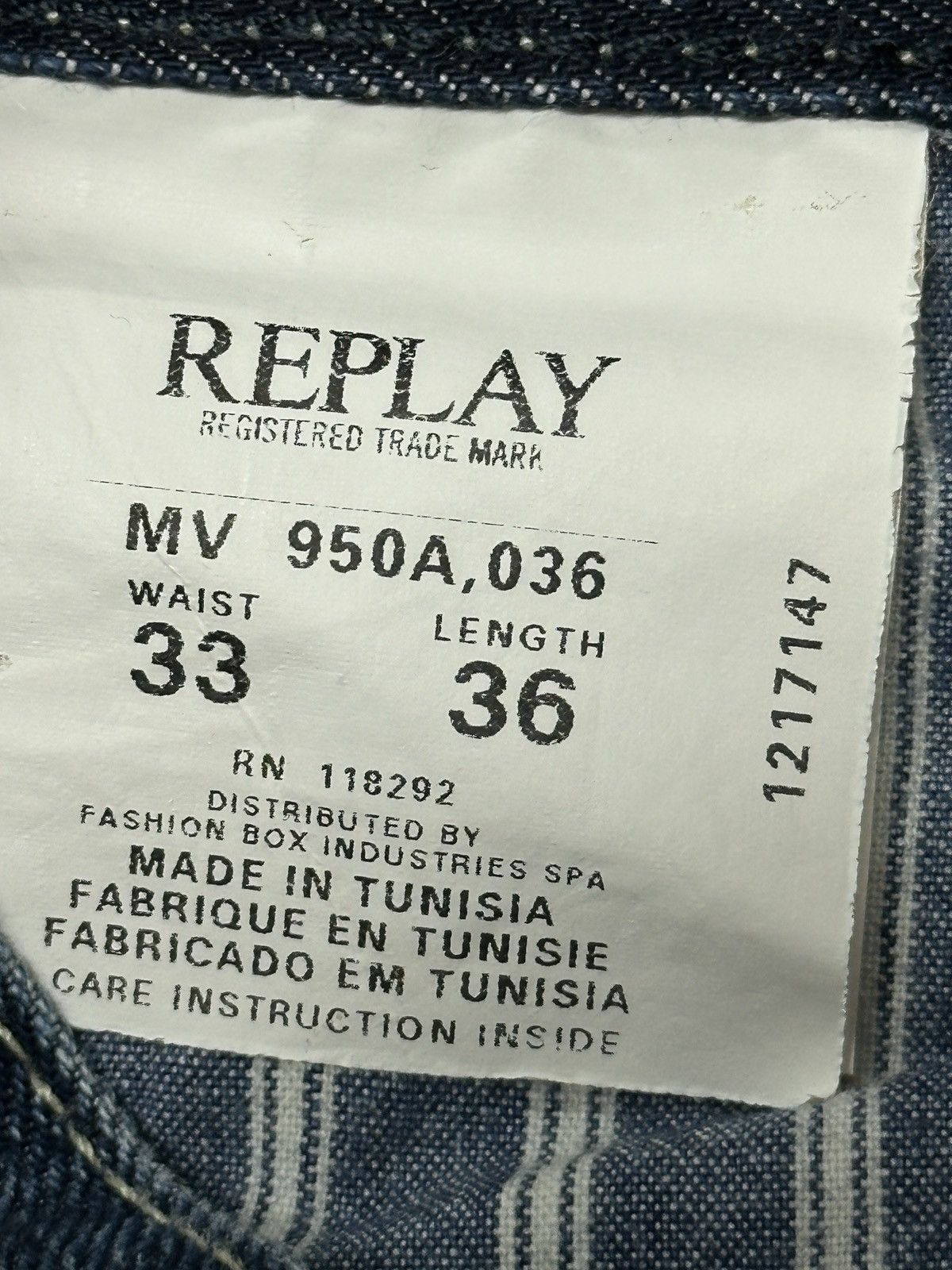 Replay Replay Vintage Bootcut Jeans Size US 33 - 4 Thumbnail