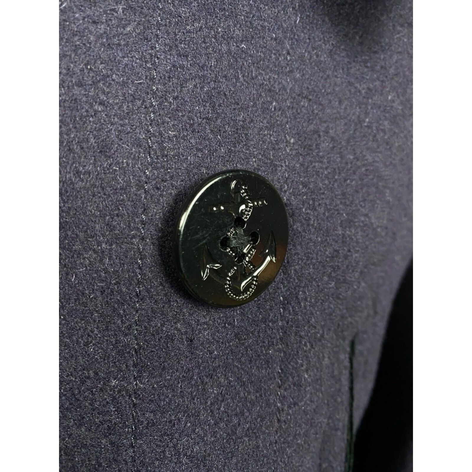 Denim & Supply Ralph Lauren Ralph Lauren Denim&Supply Men's Blue Wool Double Breasted Pe Size US L / EU 52-54 / 3 - 8 Thumbnail