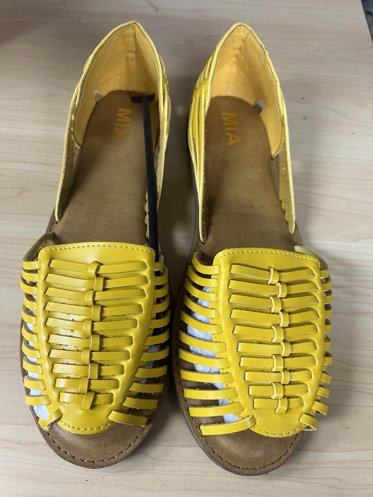 Miansai MIA “Pandora” Yellow Espadrilles Size 10 Size US 10 / IT 40 - 1 Thumbnail