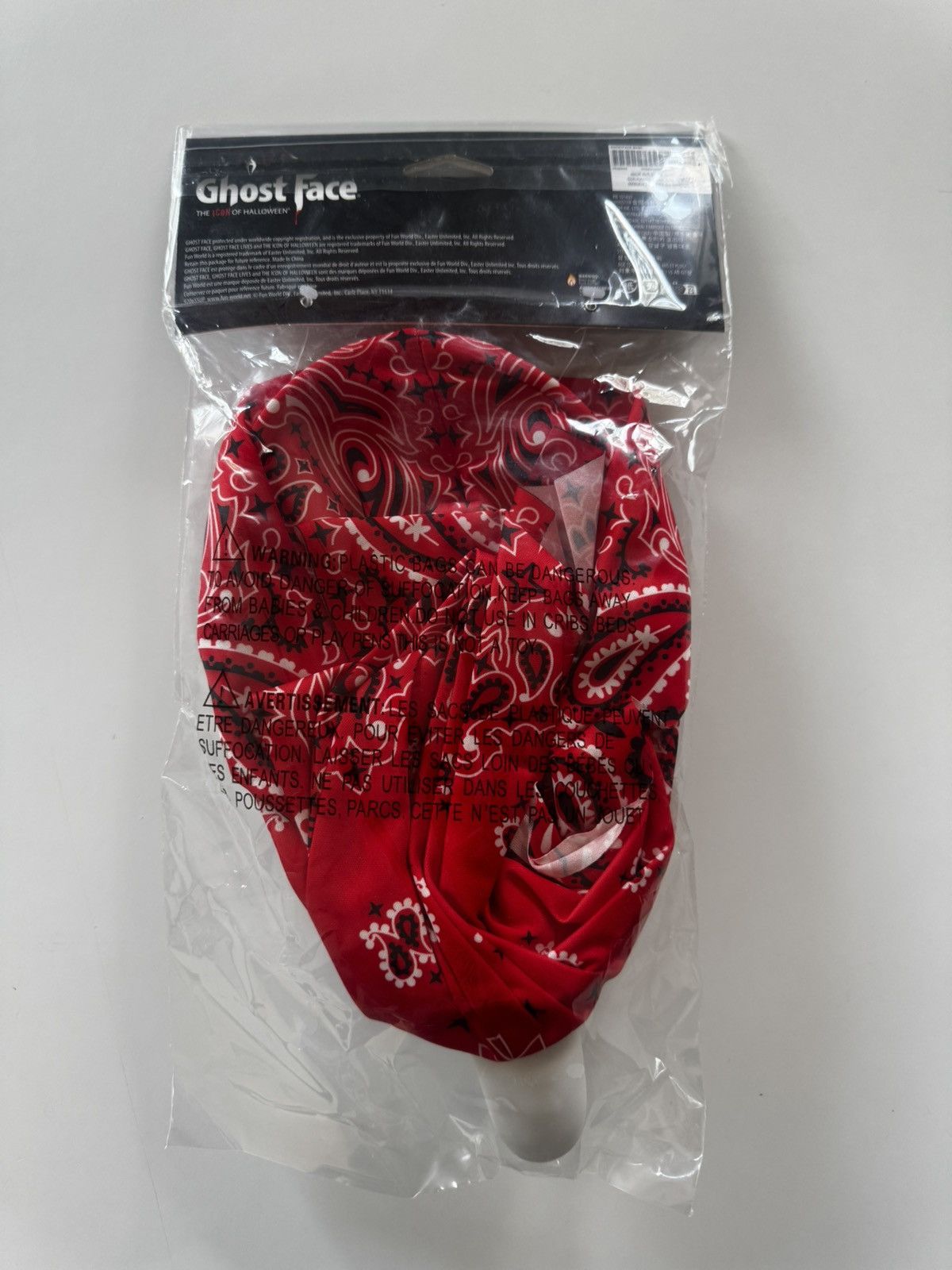 Supreme Supreme Ghostface Mask SS26 Red (IN HAND SHIPS FAST) Size ONE SIZE - 4 Thumbnail