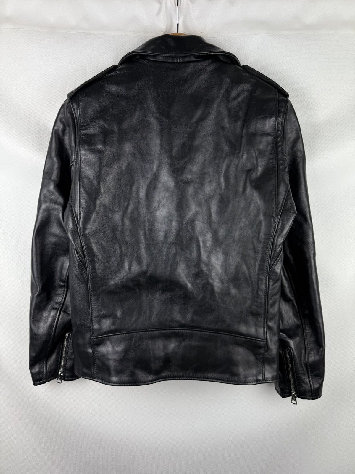 Schott Schott Perfecto Ladies Leather Biker Full Zip Jacket USA Size XS / US 0-2 / IT 36-38 - 12 Thumbnail