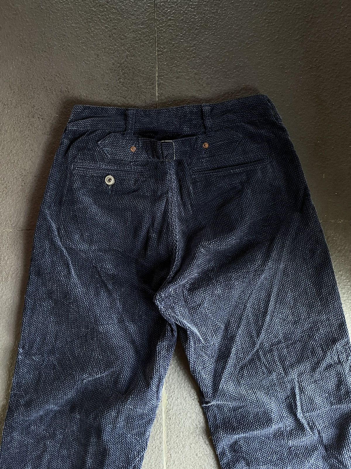 Momotaro Jeans Momotaro Corduroy Wooven Herringbone Cinch Strap Waist Size US 28 / EU 44 - 9 Thumbnail