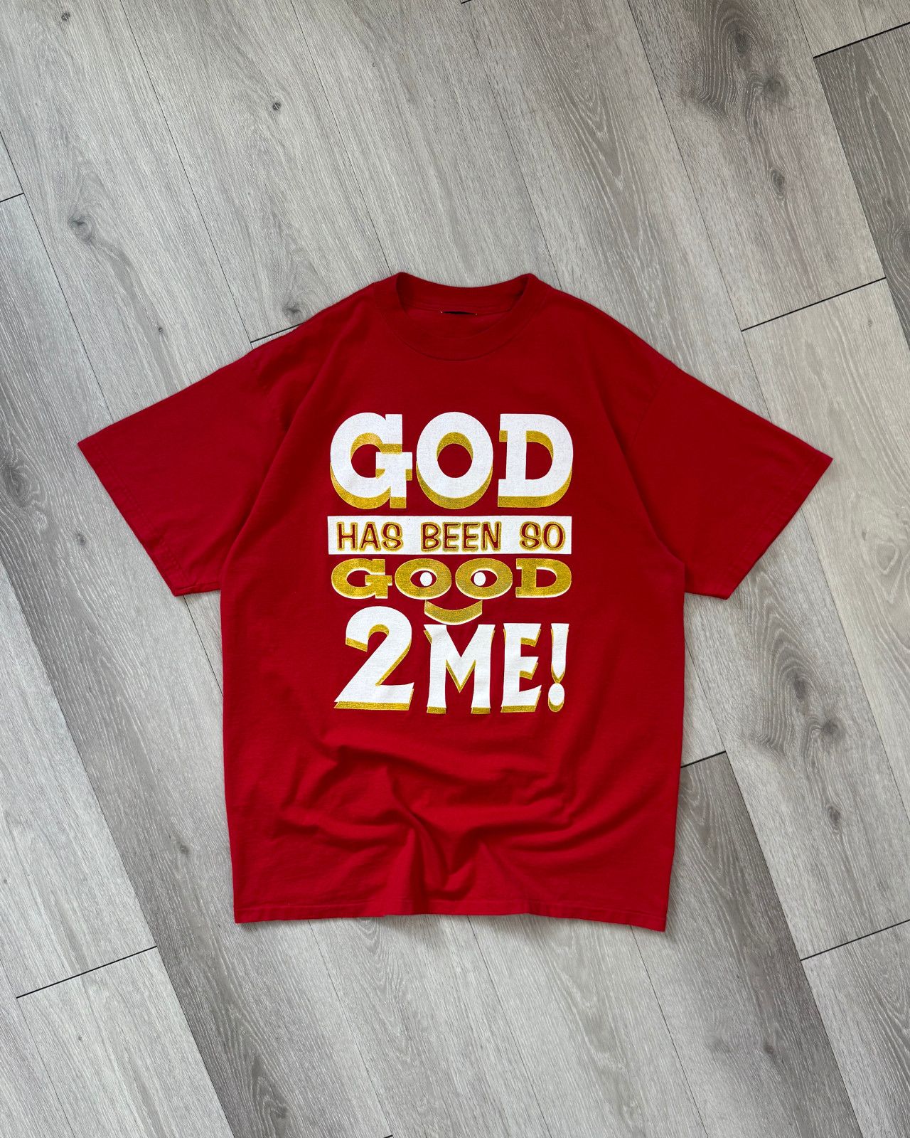 Vintage Vintage God Has Been So Good 2 Me Single Stitch T-Shirt - XL Size US XL / EU 56 / 4 - 1 Thumbnail