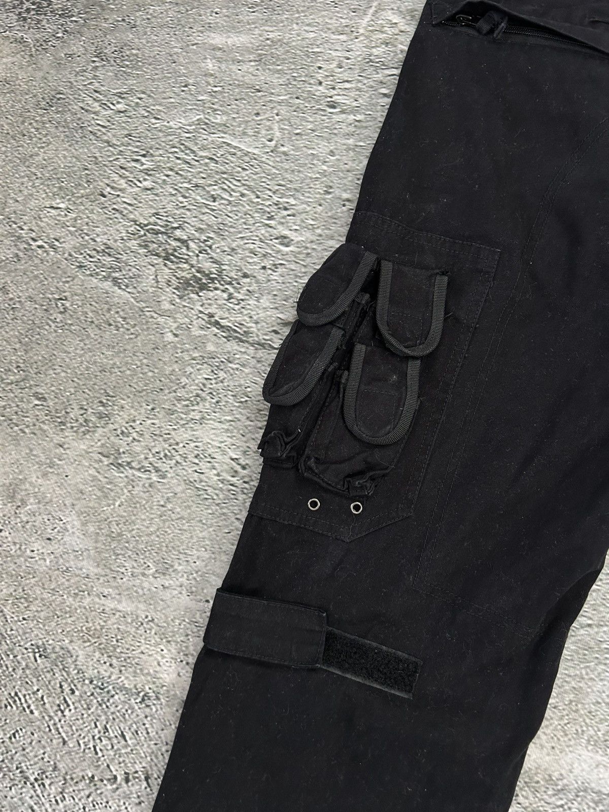 Vintage Field lived cargo pants black workwear military utility Size US 32 / EU 48 - 9 Thumbnail