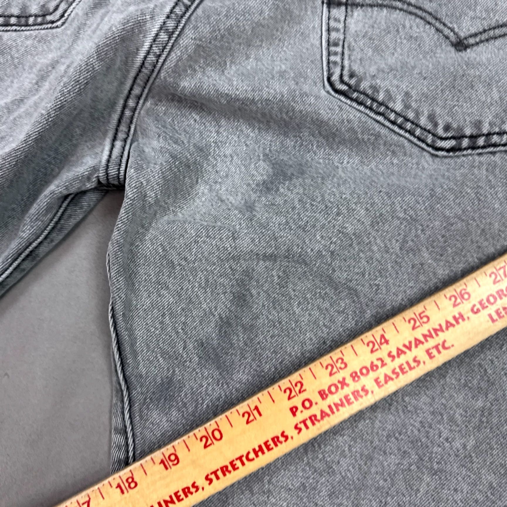 Levi's Levi's 501 Jeans Mens 36x30 Black Button Fly Denim Pants Distressed Vintage? No. Size US 36 / EU 52 - 7 Thumbnail