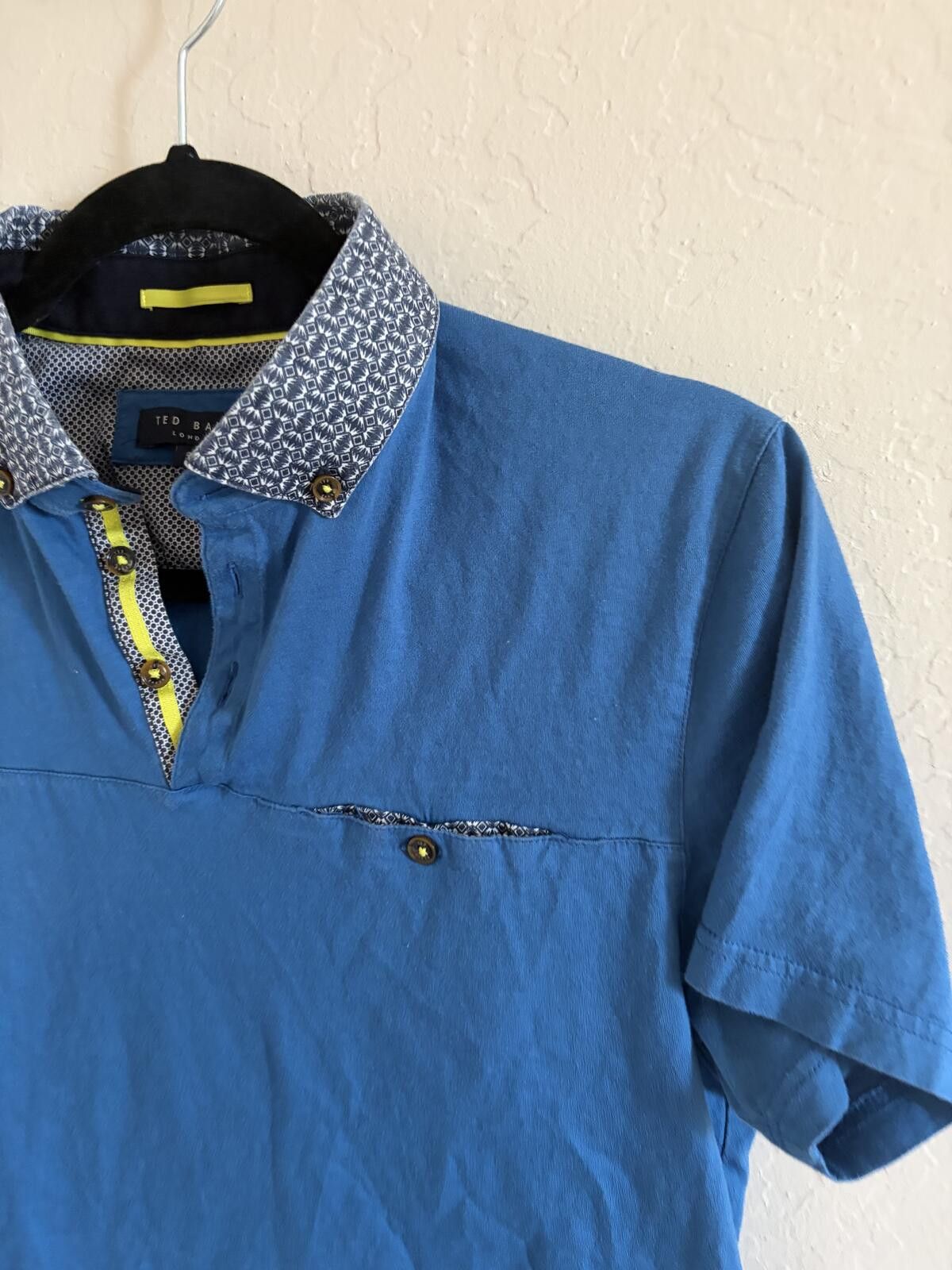 Ted Baker Men’s Ted Baker polo shirt Size US M / EU 48-50 / 2 - 2 Thumbnail