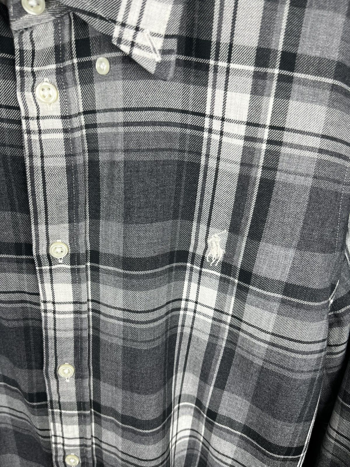 Polo Ralph Lauren × Ralph Lauren Polo Ralph Lauren flannel shirt size L Size L / US 10 / IT 46 - 3 Thumbnail