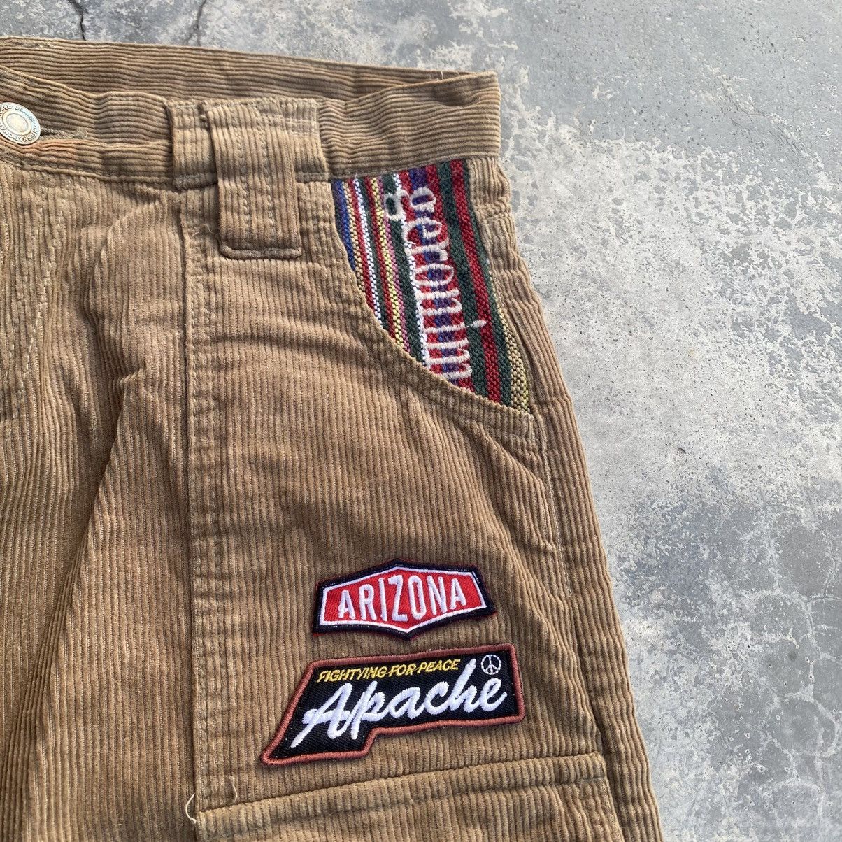 Hysteric Glamour × Japanese Brand GERONIMO Corduroy Bushpant Arizona Patches Size US 28 / EU 44 - 12 Thumbnail