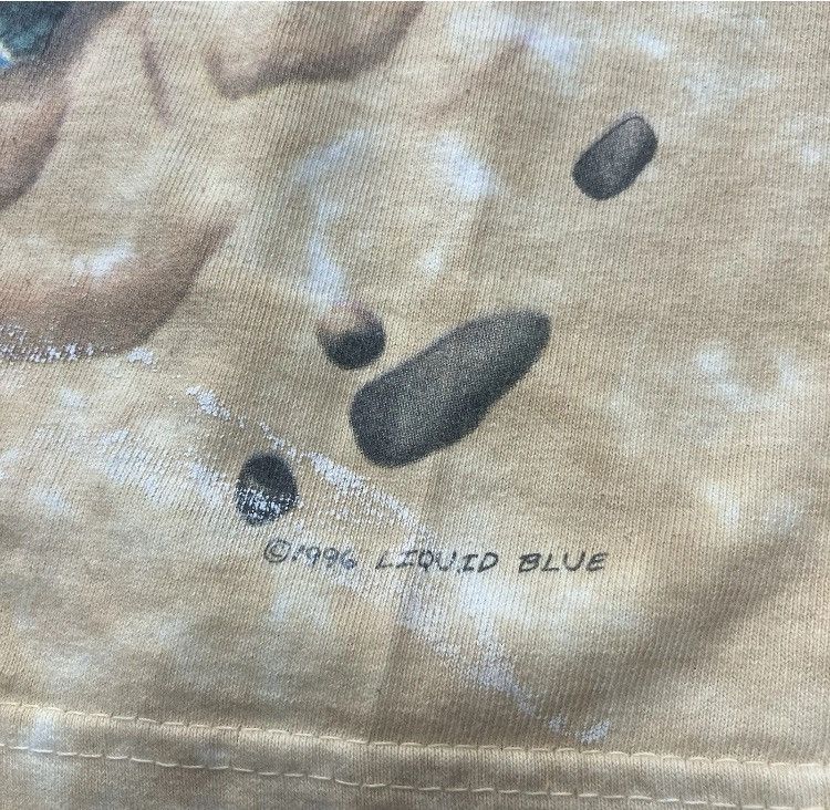 Liquid Blue × Vintage Vintage 1996 Liquid Blue Sea Turtle Beach Shirt Size US L / EU 52-54 / 3 - 4 Thumbnail