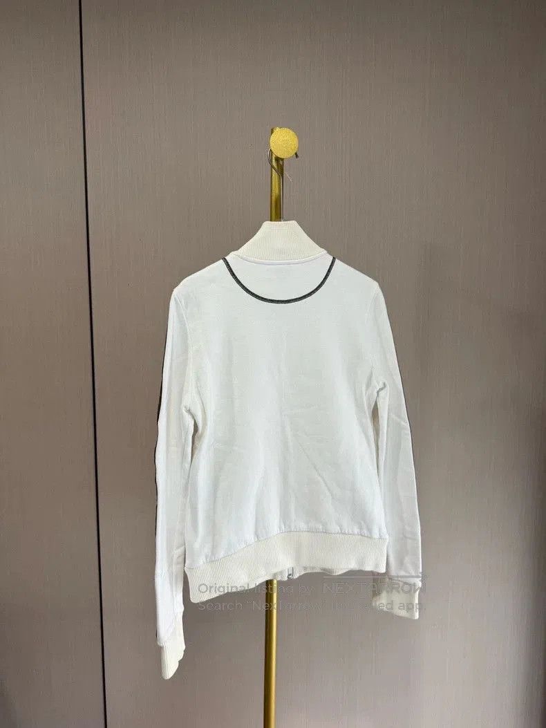 Fendi Fendi White Zip-Up Jacket. Size US S / EU 44-46 / 1 - 2 Thumbnail