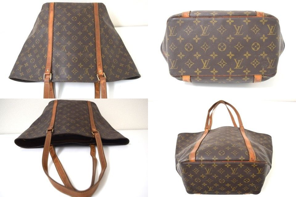 Louis Vuitton LV Sac Shopping Tote Bag Monogram Canvas M51108 Size ONE SIZE - 4 Thumbnail