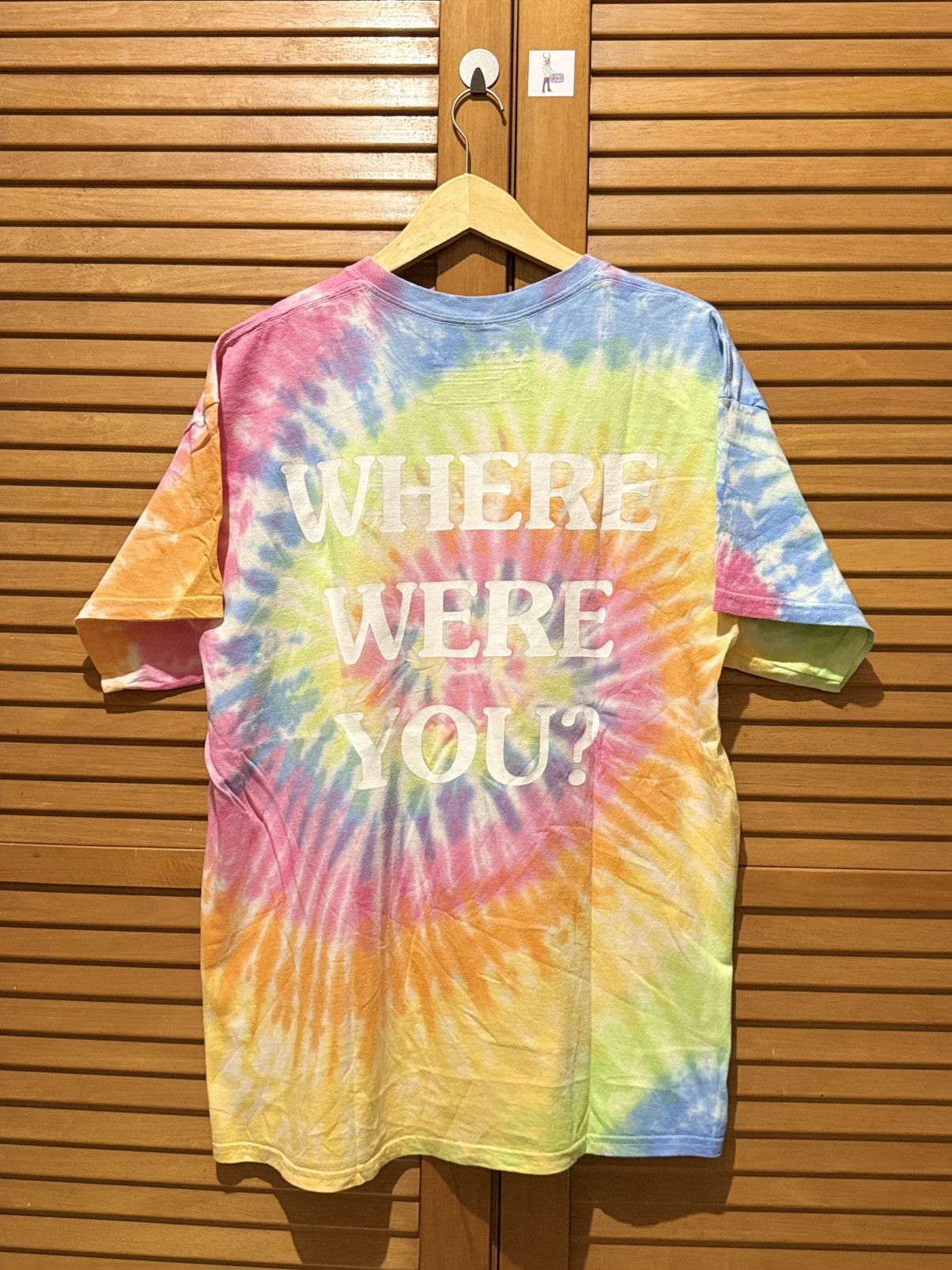Travis Scott Travis Scott Astroworld “Wish You Were Here” Tie Dye Tee Size US XL / EU 56 / 4 - 2 Thumbnail
