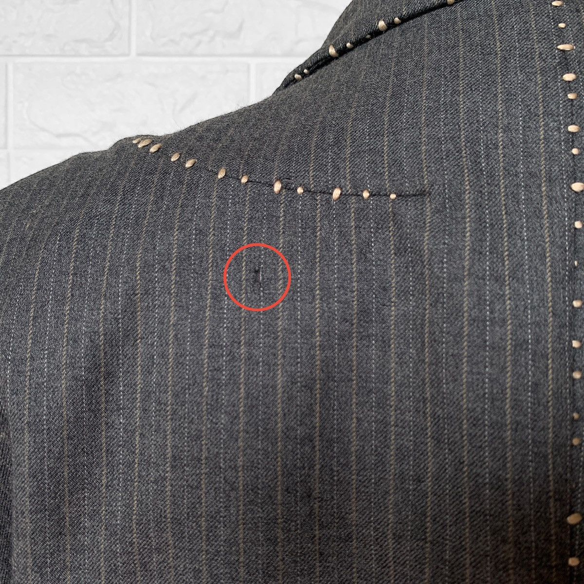 Issey Miyake AW 2005 Issey Miyake Show Hand Stitches Open Thread Blazer Size US M / EU 48-50 / 2 - 13 Thumbnail