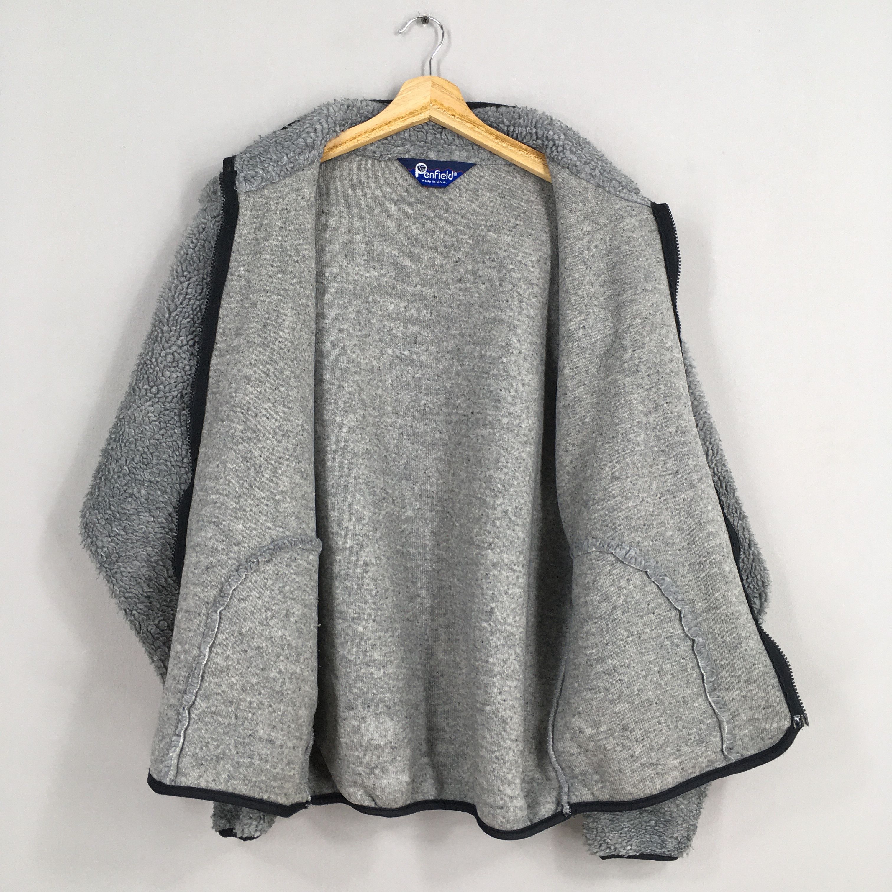 Penfield Vintage 90's Penfield Polartec Gray Fleece Jacket Medium Size US M / EU 48-50 / 2 - 4 Thumbnail