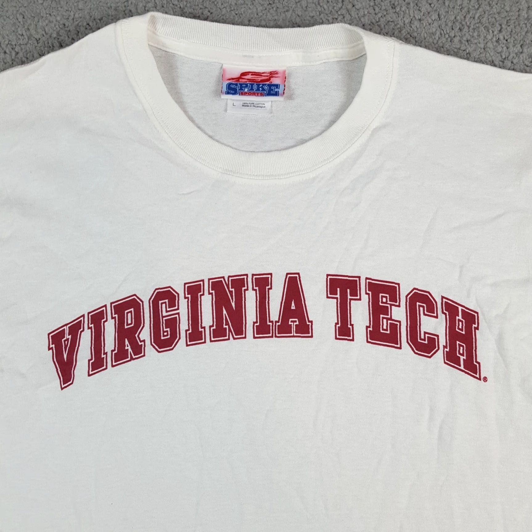 Vintage VINTAGE Virginia Tech Hokies Football Mens Size L University T Shirt N/A Size US L / EU 52-54 / 3 - 2 Thumbnail