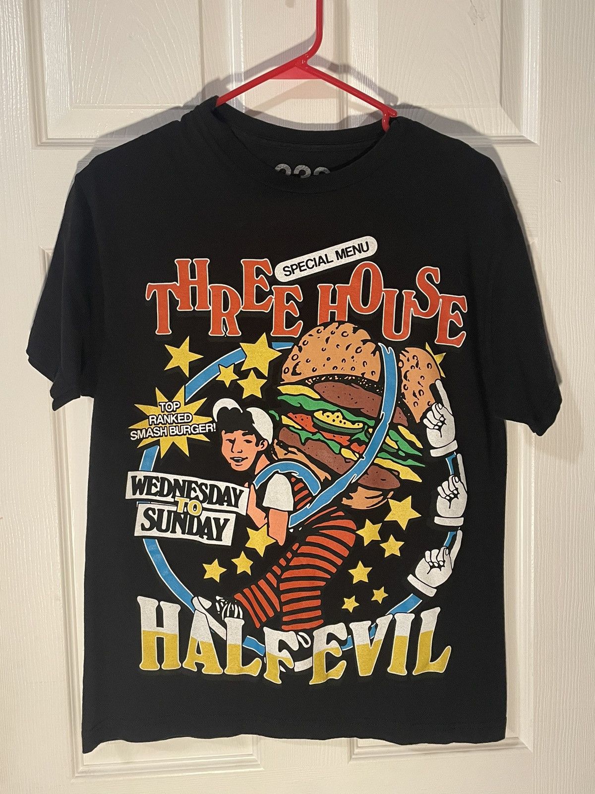 Half Evil Half Evil Three House burga boy tee Size US M / EU 48-50 / 2 - 1 Thumbnail