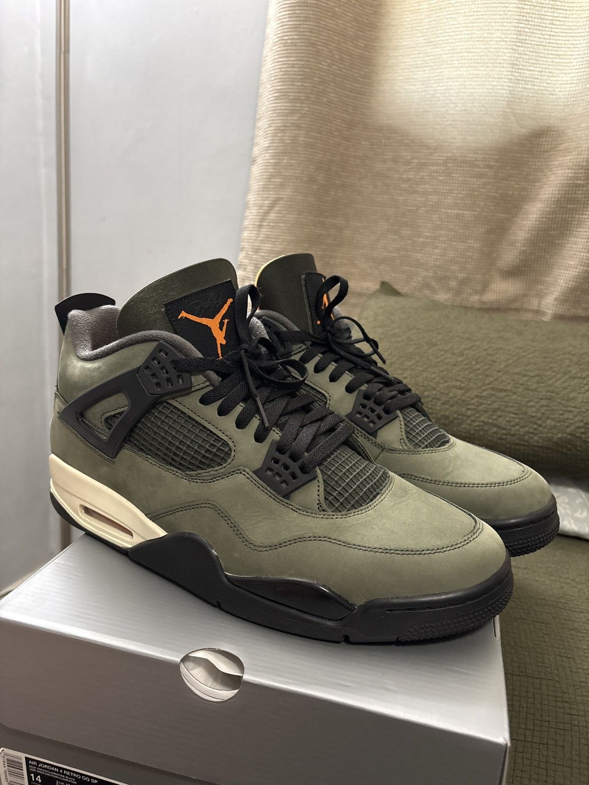 Undefeated jordan 4 size 14 (2025)