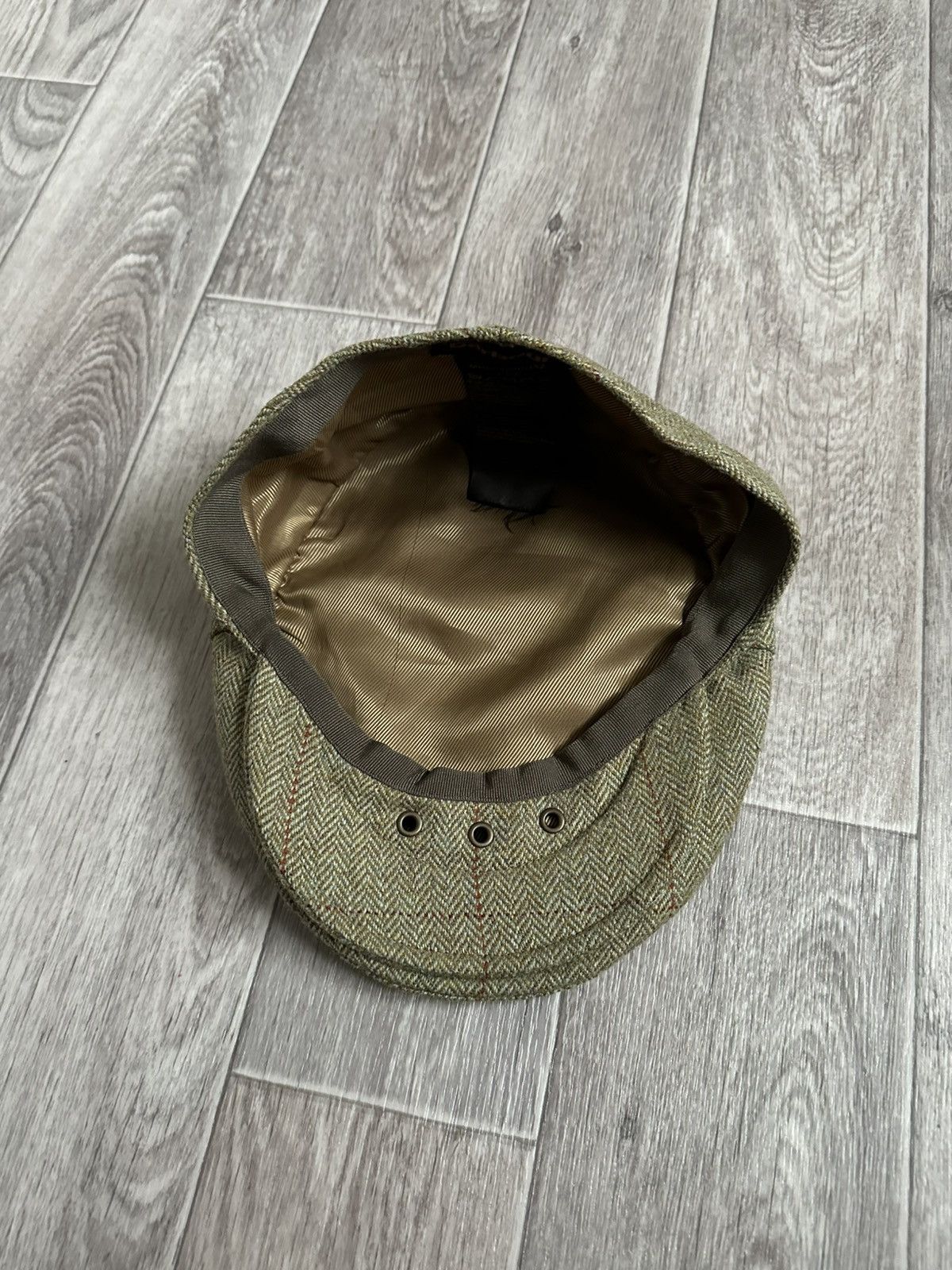 Barbour × Vintage Barbour Vintage Cap/Hat, brown, rare Size ONE SIZE - 3 Thumbnail