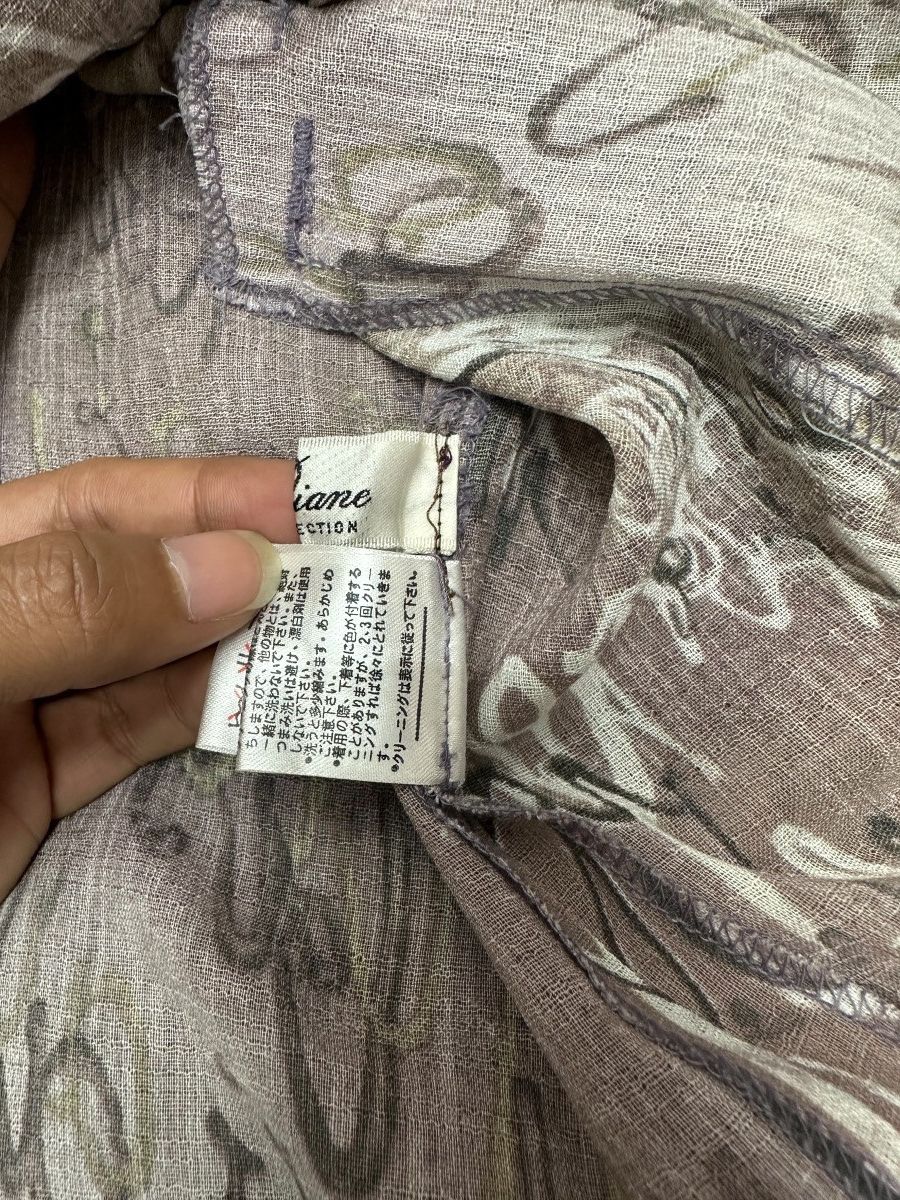 Issey Miyake 2000s DIANE ABSTRACT QUOTES AOP ISSEY MIYAKE STYLE SHIRT Size US L / EU 52-54 / 3 - 10 Thumbnail
