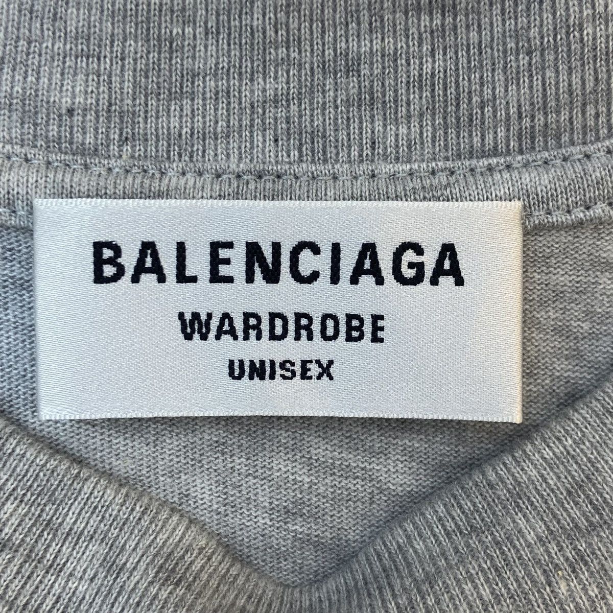 Balenciaga Balenciaga Plain Logo Printed Short Sleeve T-shirt K26WX Size US XS / EU 42 / 0 - 6 Thumbnail