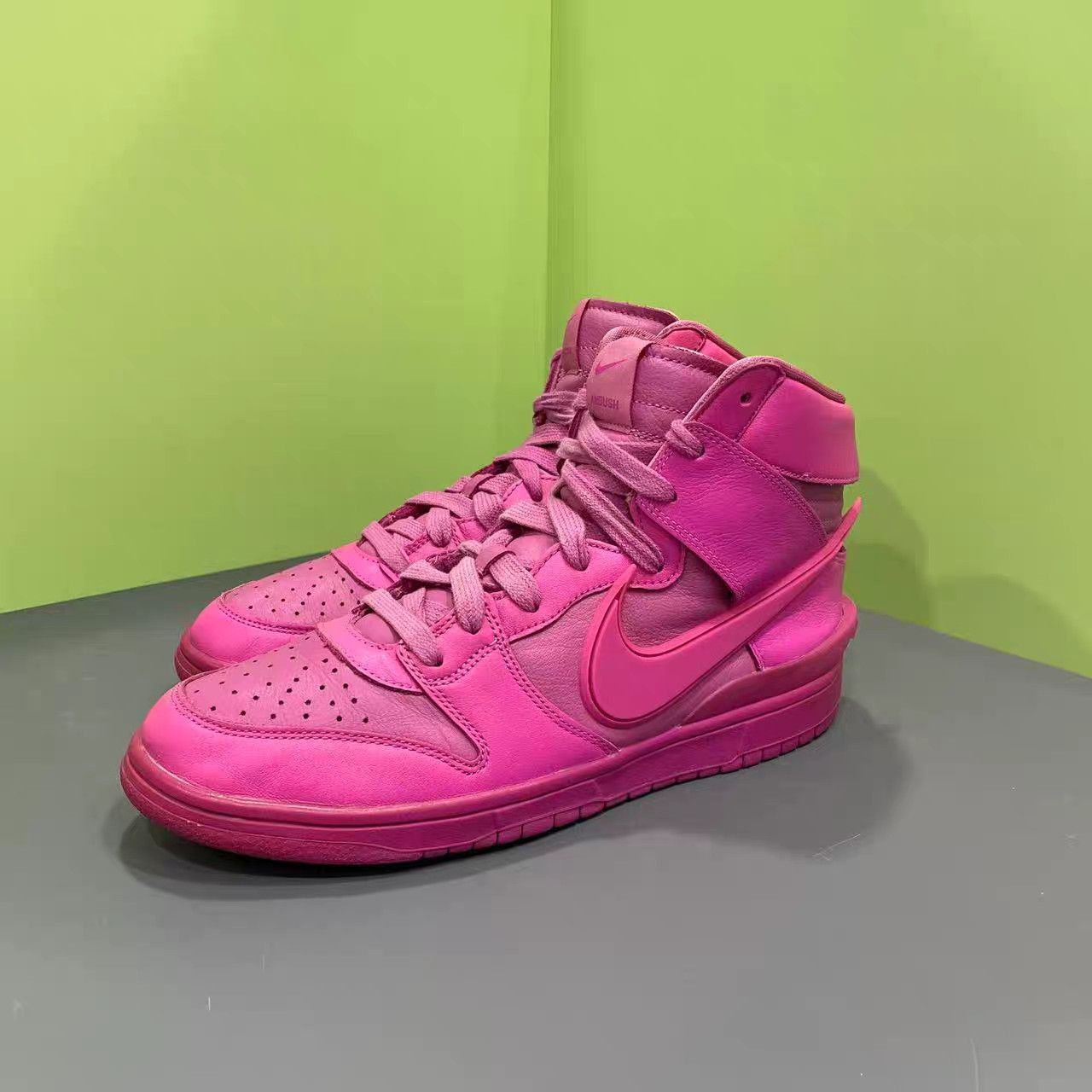 Nike Nike x Ambush Dunk High Lethal Pink K15 Size US 11 / EU 44 - 1 Thumbnail