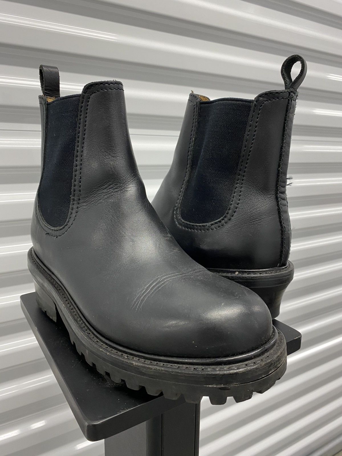 J.Crew Balenciaga Style Vintage J Crew Made in Italy Chunky Boot Size US 9 / EU 42 - 2 Thumbnail