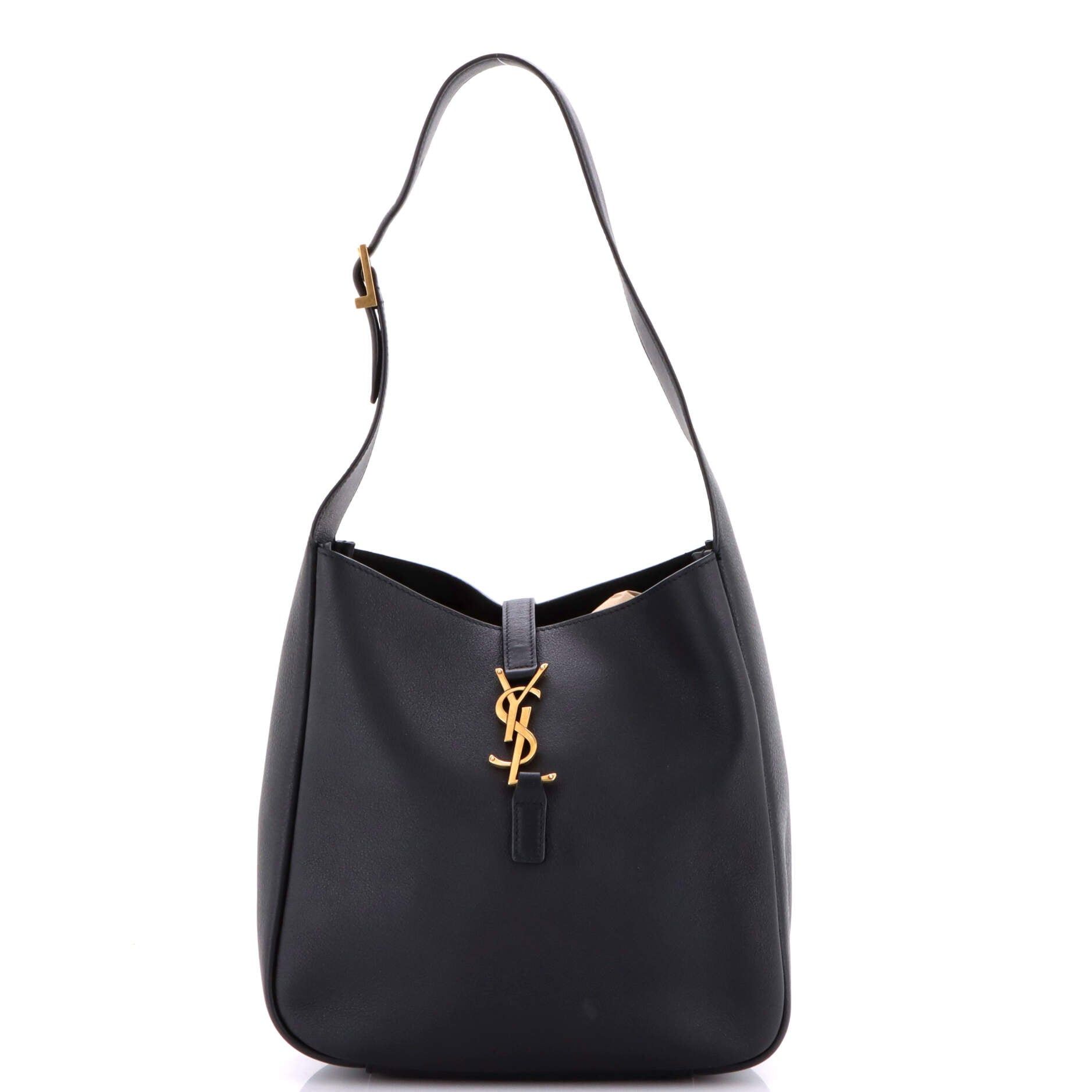 Saint Laurent Paris Le 5 a 7 Supple Hobo Size ONE SIZE - 1 Thumbnail